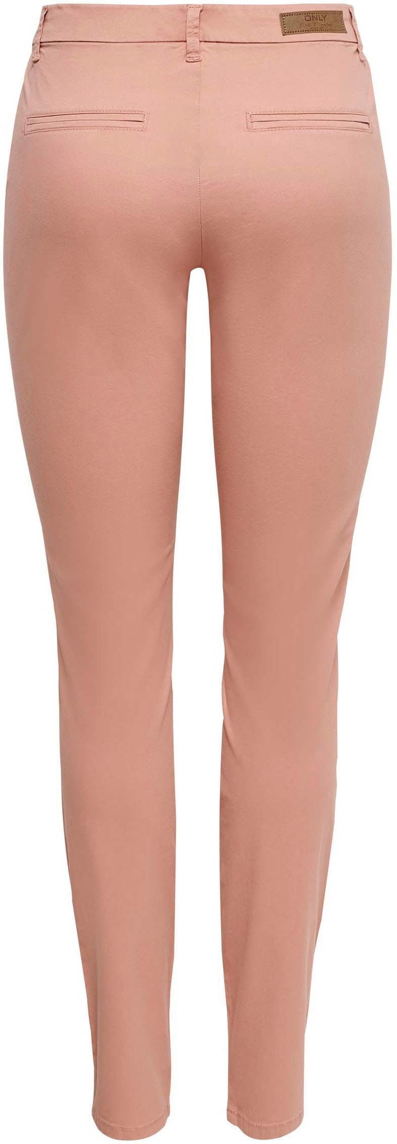 ONLY Chinohose »ONLPARIS REG CHINO PANT«  gepflegte Hose mit schmaler Beinform