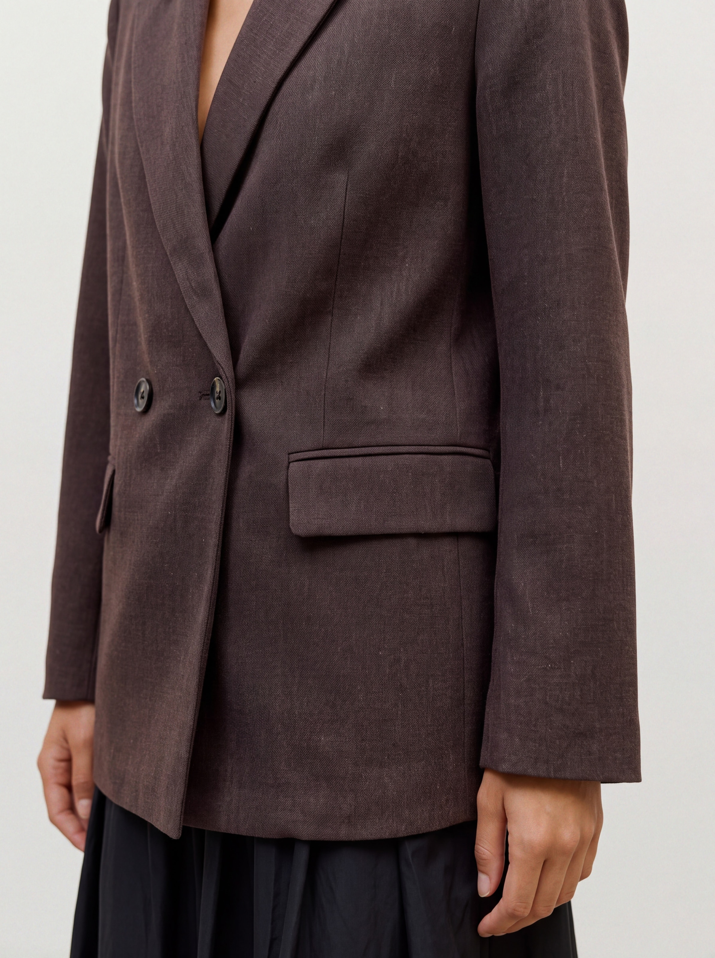 Vero Moda Jackenblazer »VMBESTIE LS LOOSE BLAZER NOOS« Materialmix, loose fit