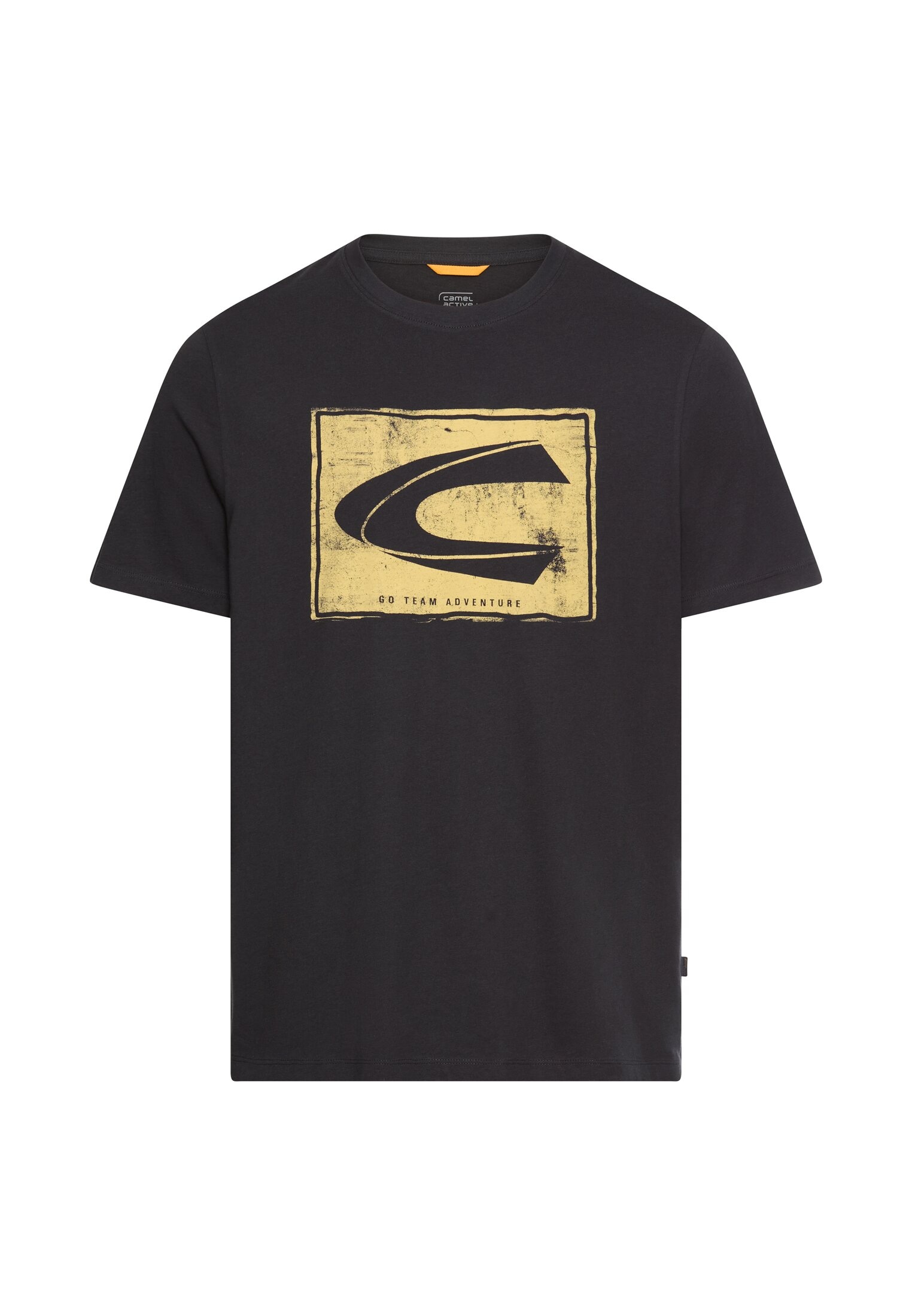camel active T-Shirt mit Logo-Print