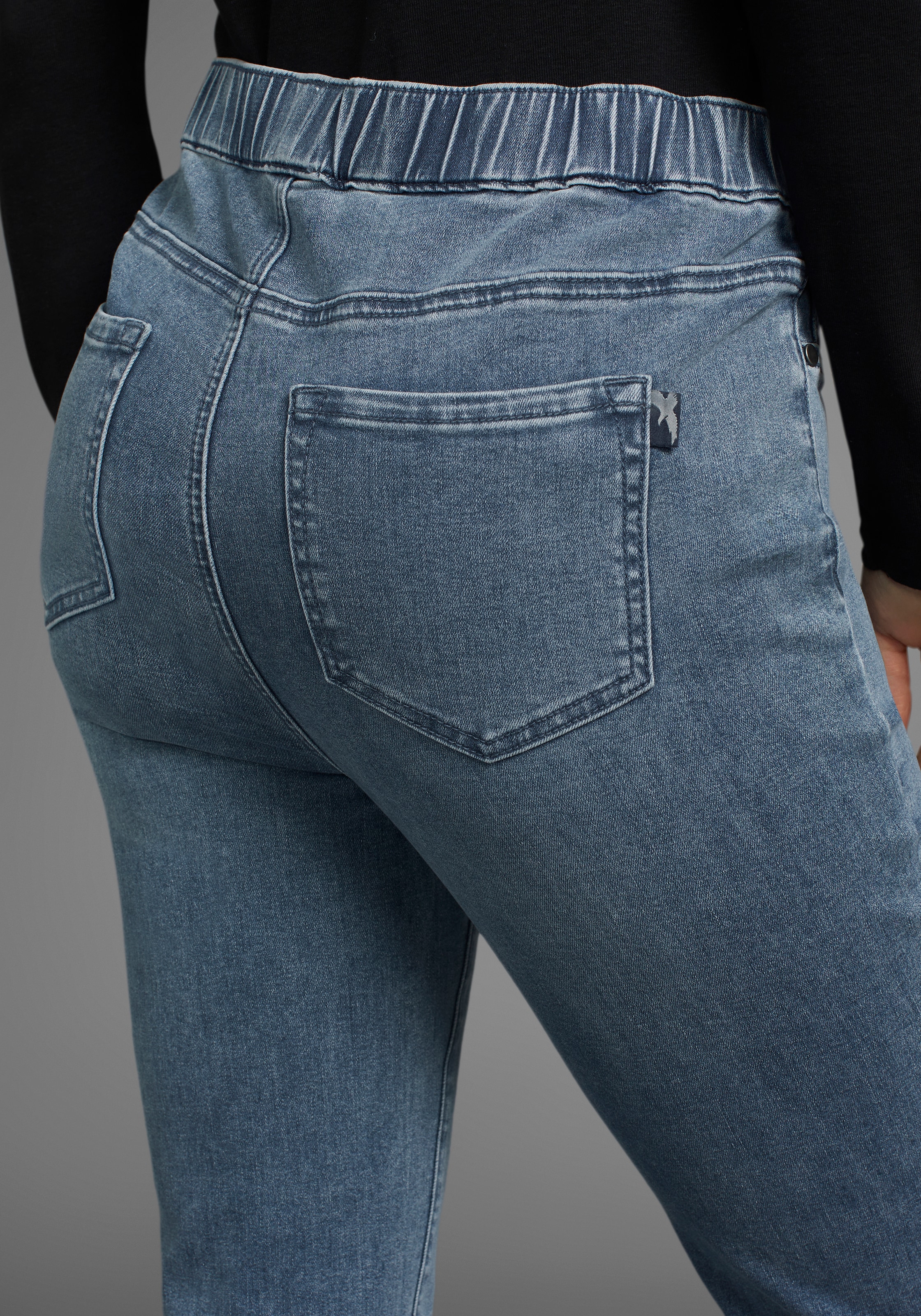 Arizona Skinny-fit-Jeans »Ultra Stretch - Curve Collection«, High Waist