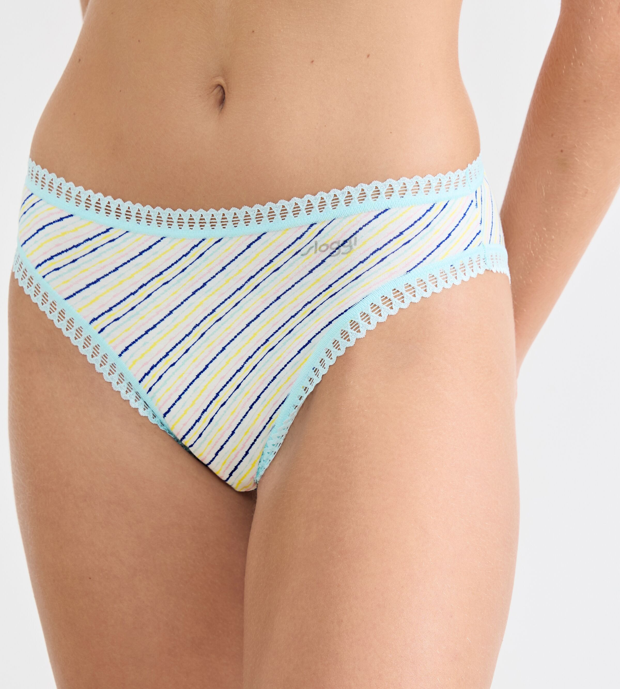 sloggi Slip »GO Crush High leg C3P« 3er Pack,  mit Spitzendetails