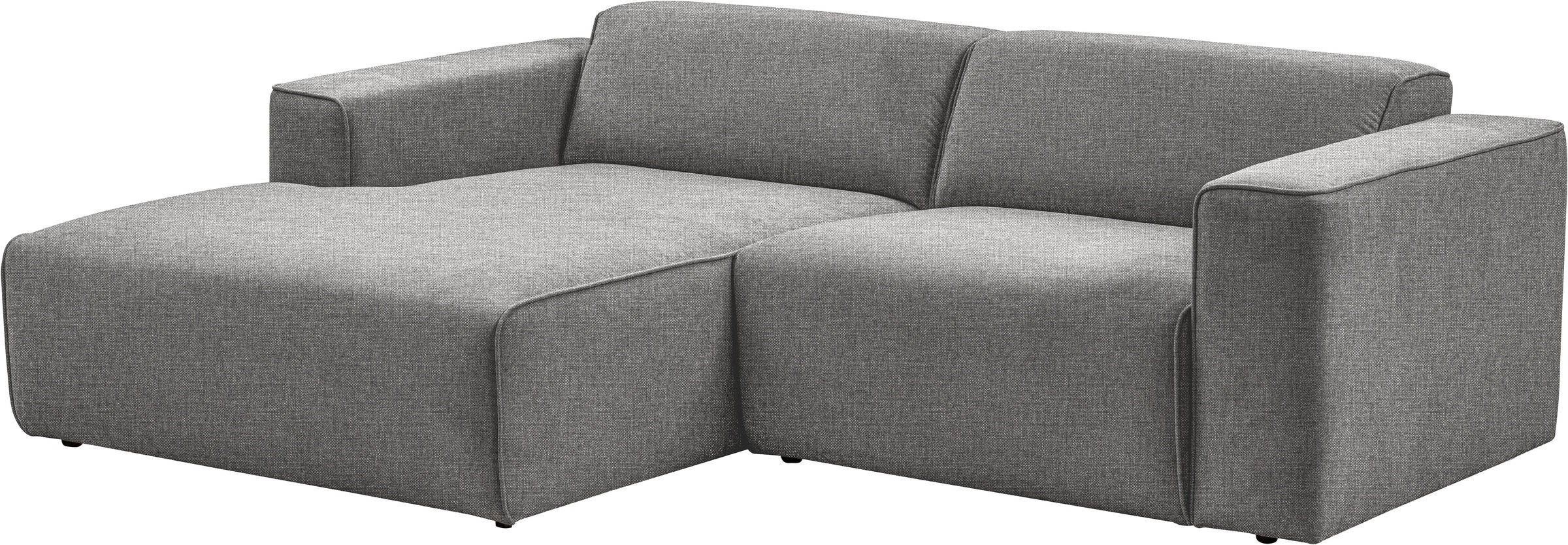 andas Ecksofa »Noord mit Kedernaht, Breite 234 cm«