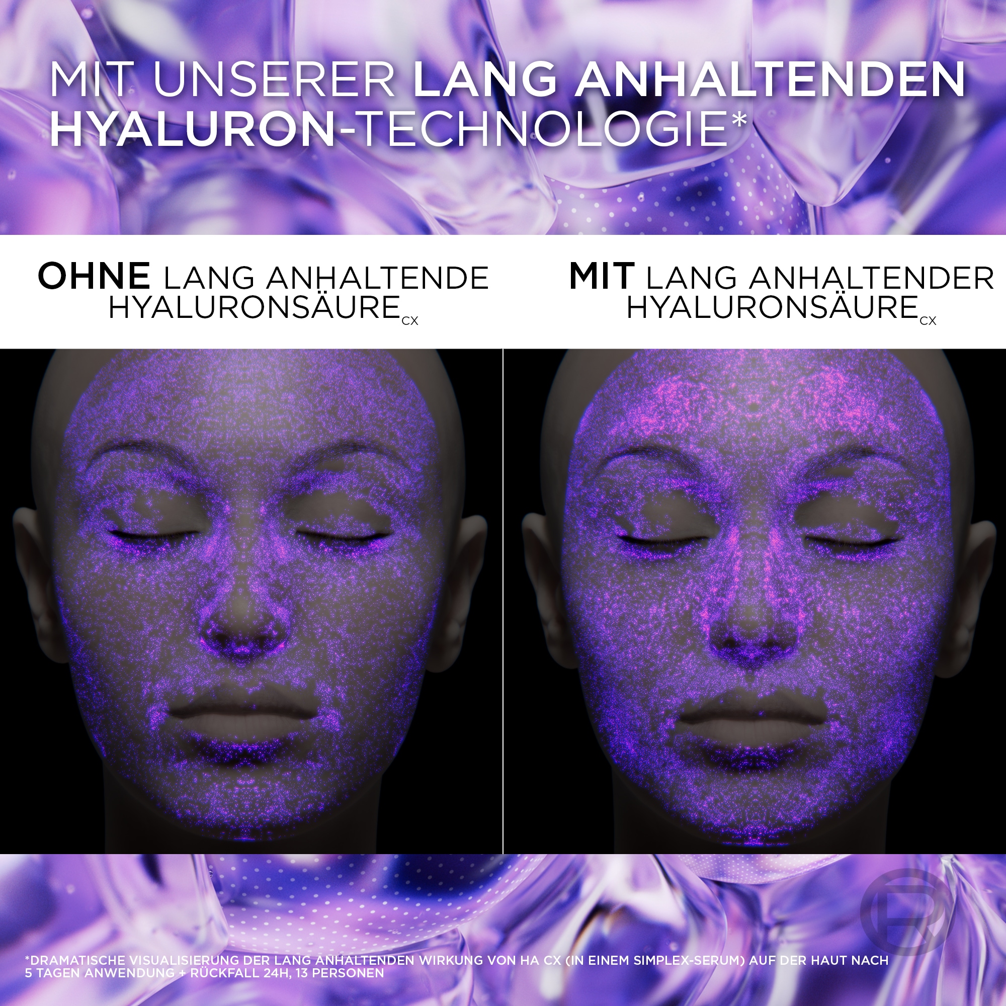 L'ORÉAL PARIS Nachtcreme »REVITALIFT FILLER ANTI-AGE PFLEGE NACHT« mit Hyaluronsäure, intensive Aufpolsterung, mildert Falten