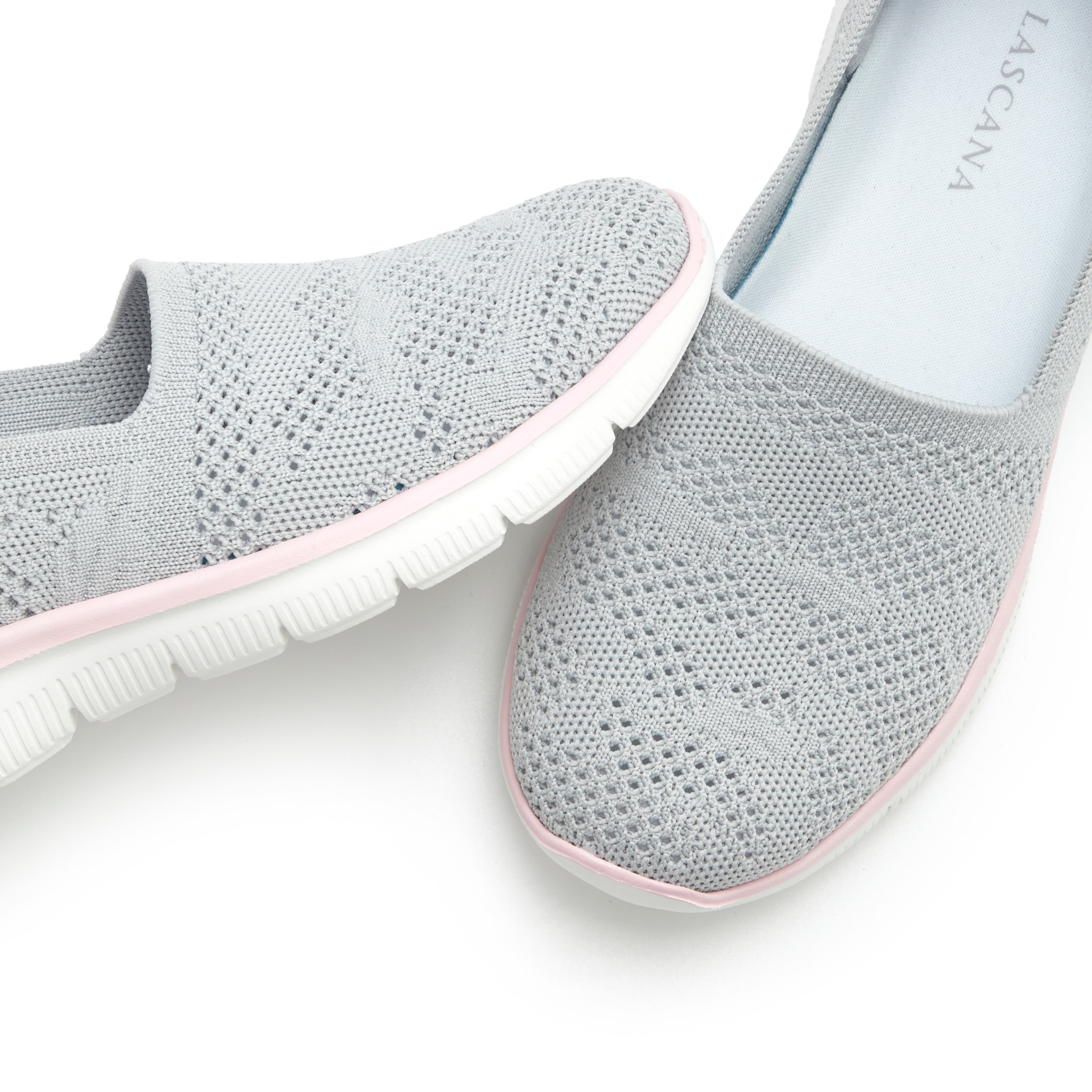 LASCANA Slipper »Ballerina, Sneaker, Freizeitschuh, Slip-On-Sneaker,«  zum Reinschlüpfen, ultraleicht VEGAN