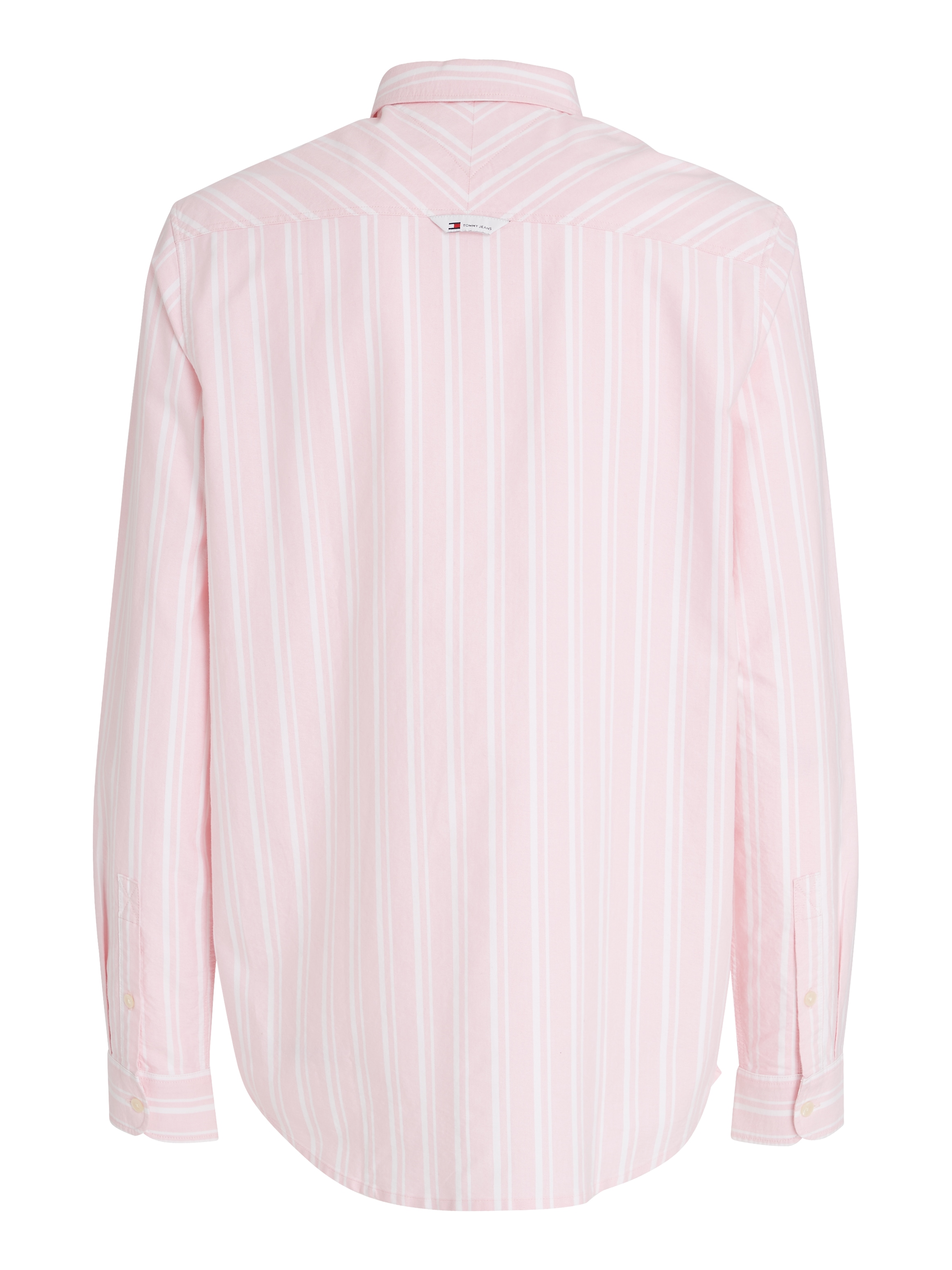 Tommy Jeans Langarmhemd »TJM REG OXFORD STRIPE SHIRT«, mit Brusttasche