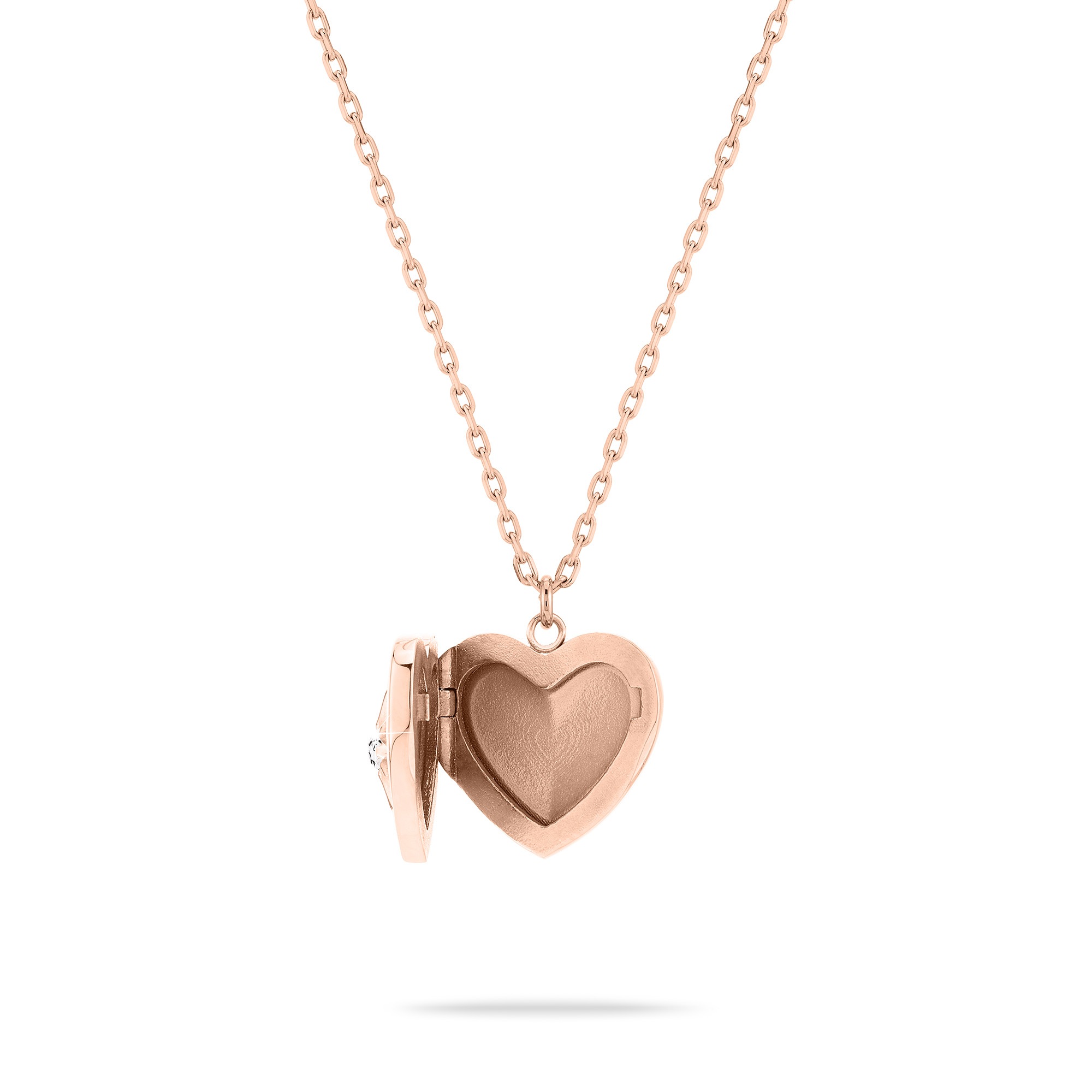 Tamaris Lange Kette »Schmuck Geschenk Edelstahl Halskette Herz Medaillon zum öffnen«