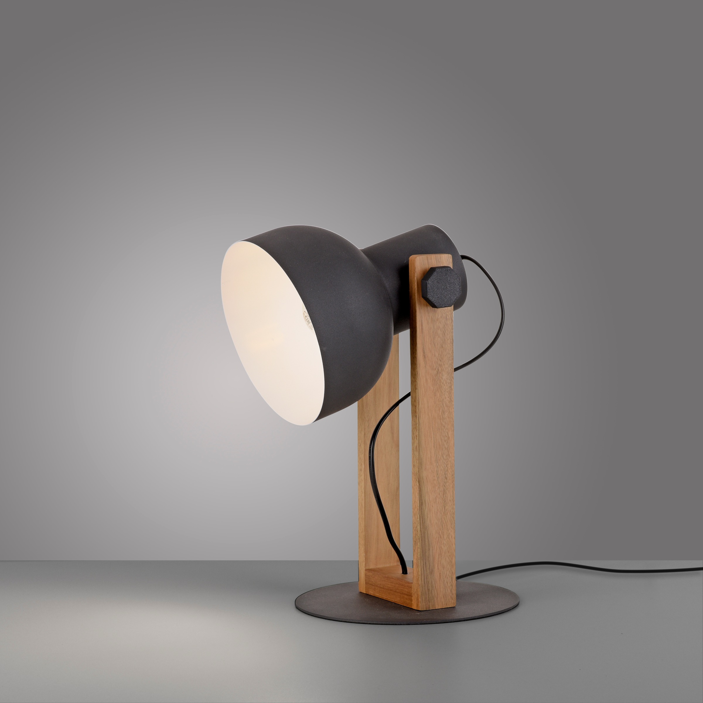 JUST LIGHT Tischleuchte »CUP 2.0«, 1 flammig, Leuchtmittel E27 | Leuchtmittel wechselbar, ExklusiveE27, Schalter, Schnurschalter