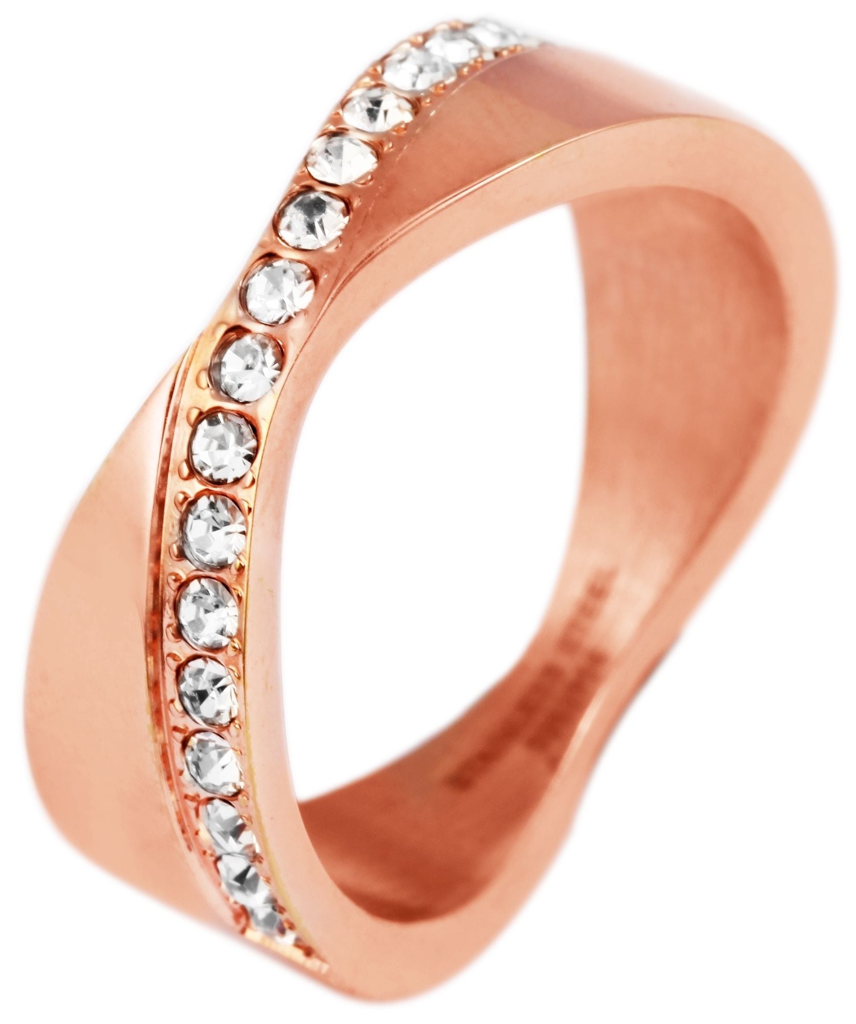 Adelia´s Fingerring »Damen Ring aus Edelstahl«