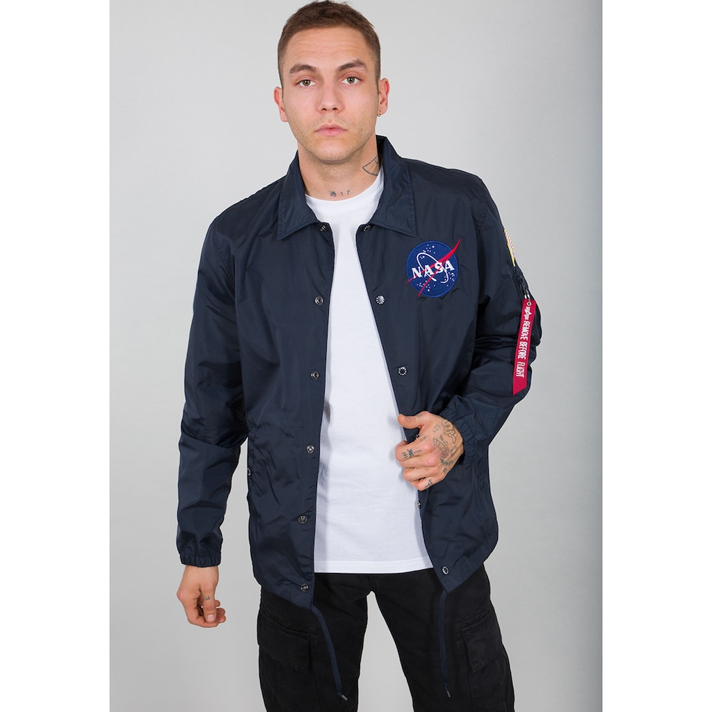Alpha Industries Bomberjacke »ALPHA INDUSTRIES Men - Lightweight Jackets NASA Coach Jacket«