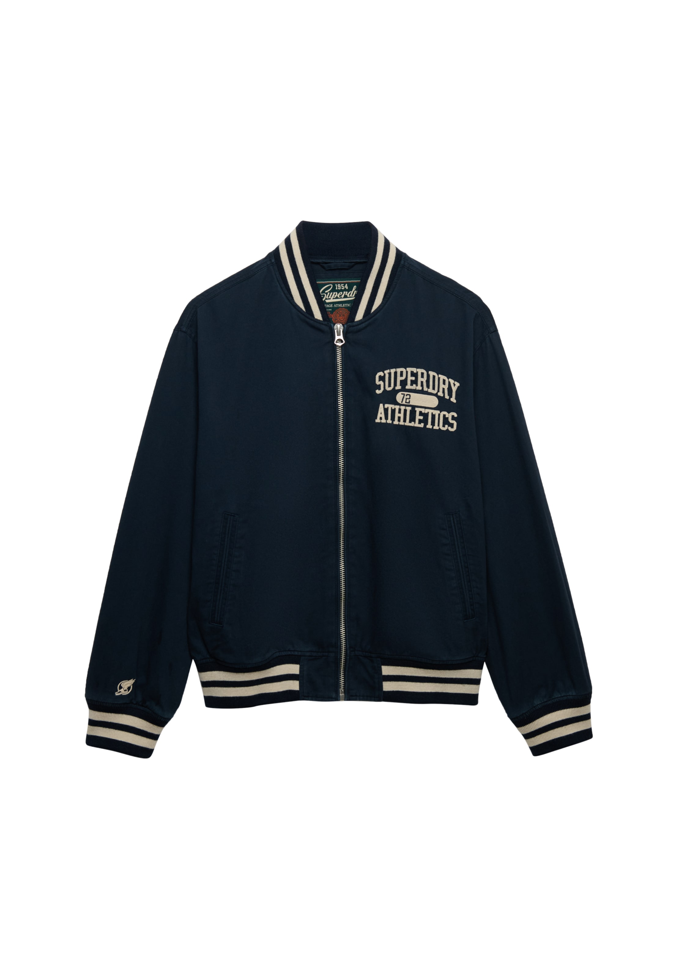 Superdry Parka »TWILL VARSITY BOMBER JKT« ohne Kapuze
