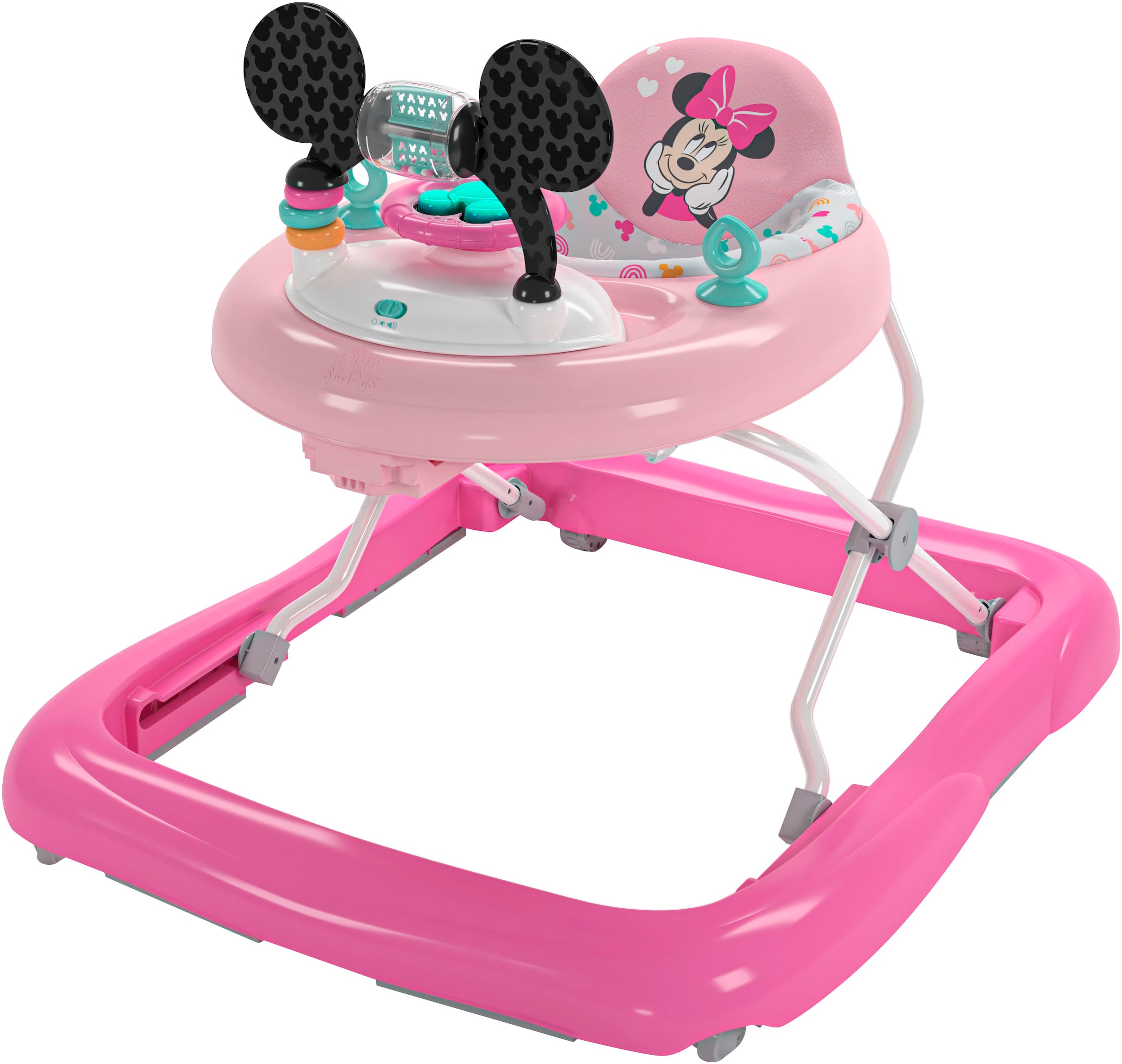 Bright Starts Lauflernhilfe »MINNIE MOUSE Tiny Trek™ Walker, Forever Besties™, 2-in-1 Walker«, mit Licht und Sound