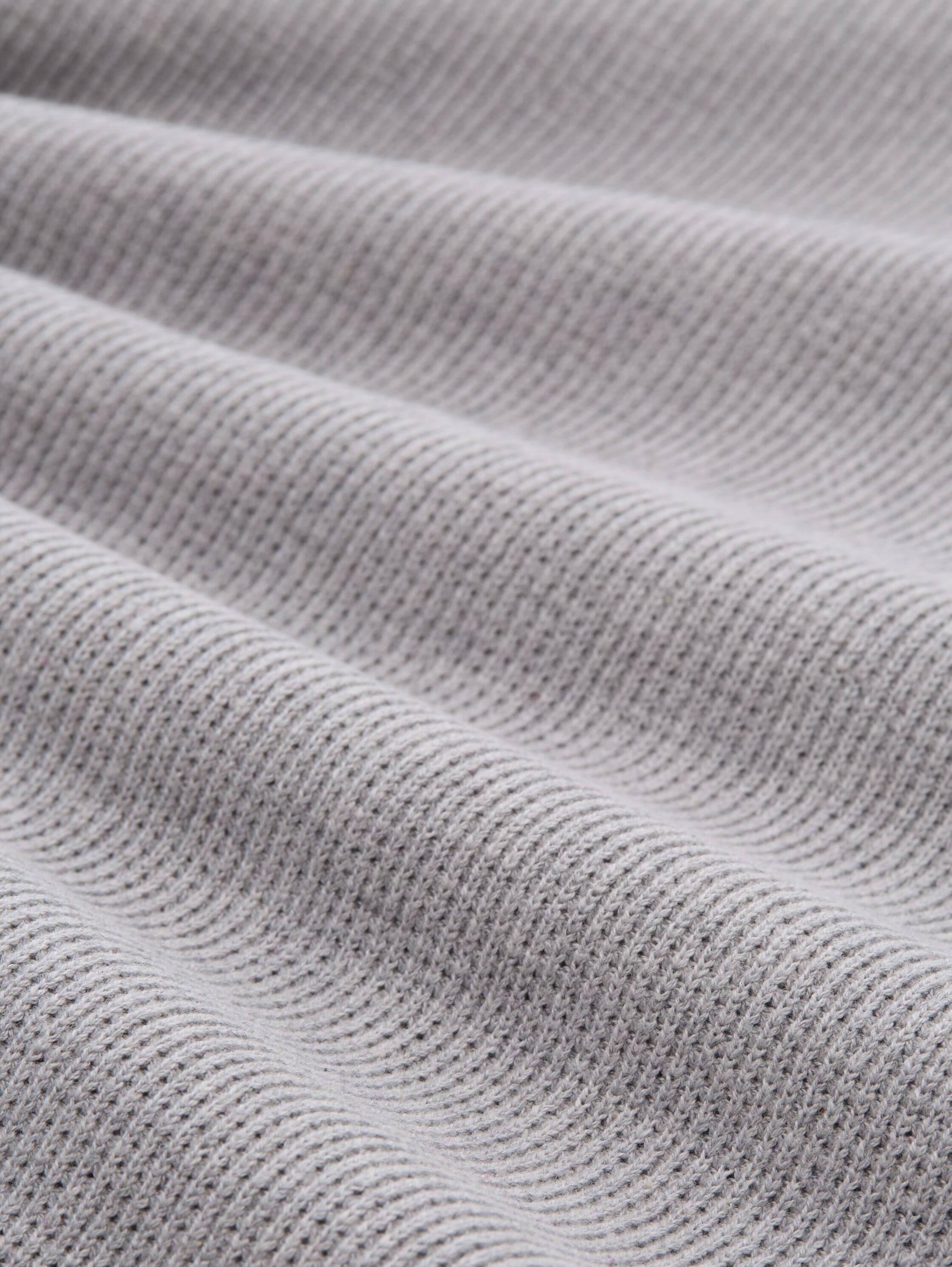 TOM TAILOR Denim Strickpullover mit 2-in-1 Ausschnitt