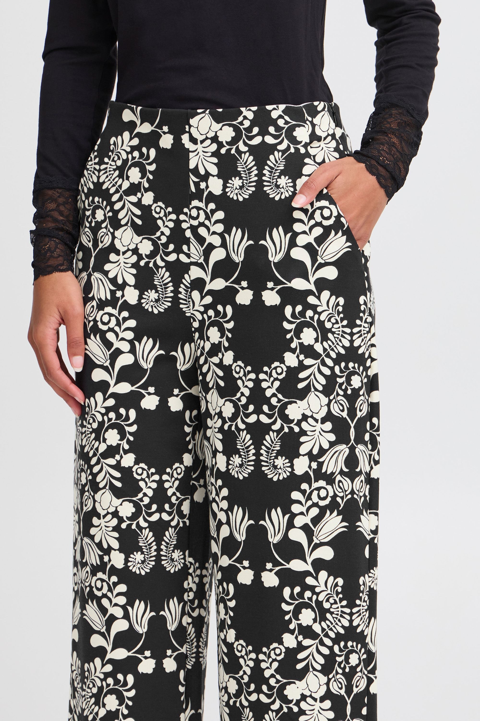Ichi Stoffhose »Stoffhose IHKATE PRINT WIDE PA5«