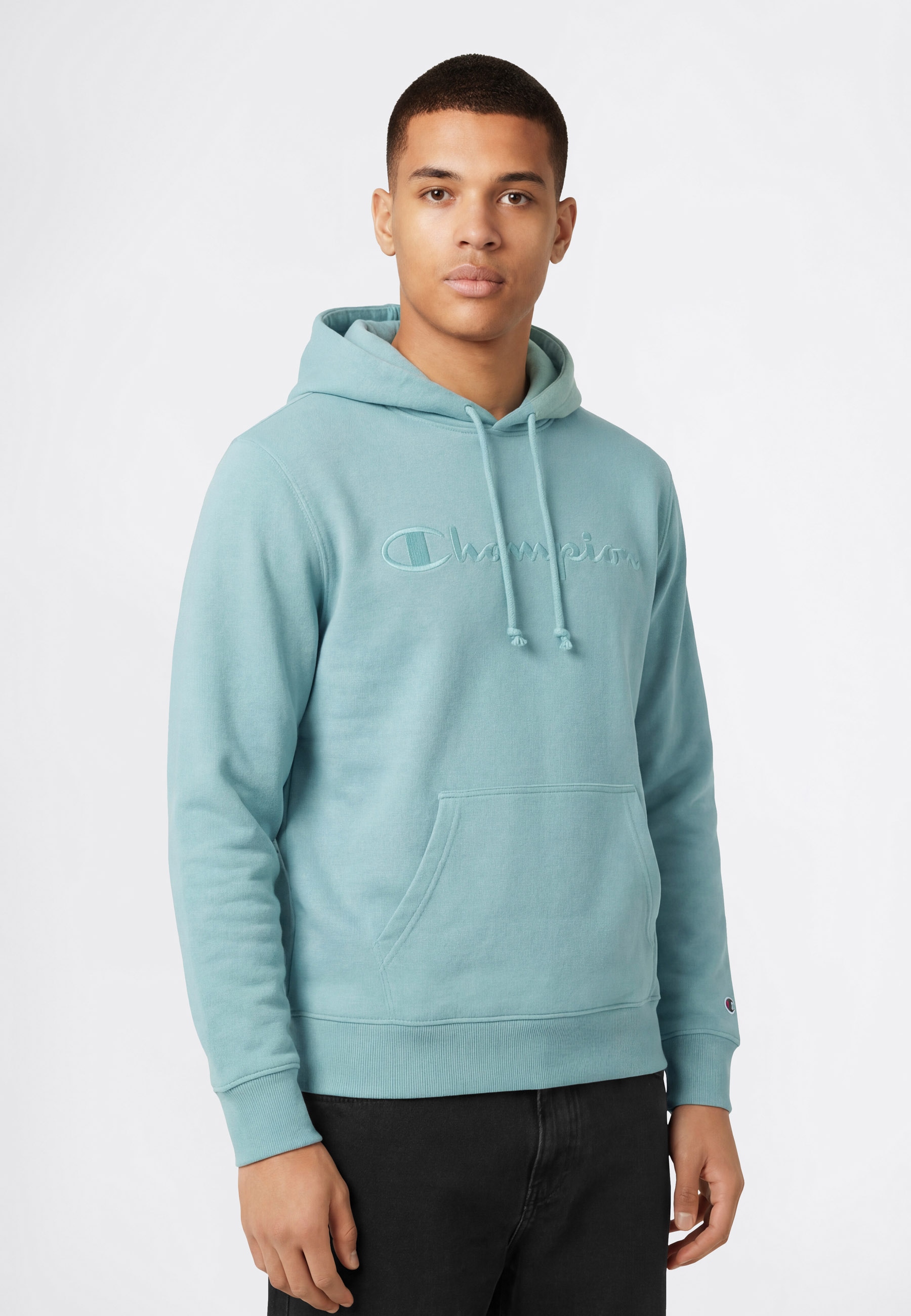 Champion Kapuzensweatshirt »ICONS TONAL Terry Hoodie with Big Logo«, für sportliche Aktivitäten, sportlicher Stil, mit Kapuze
