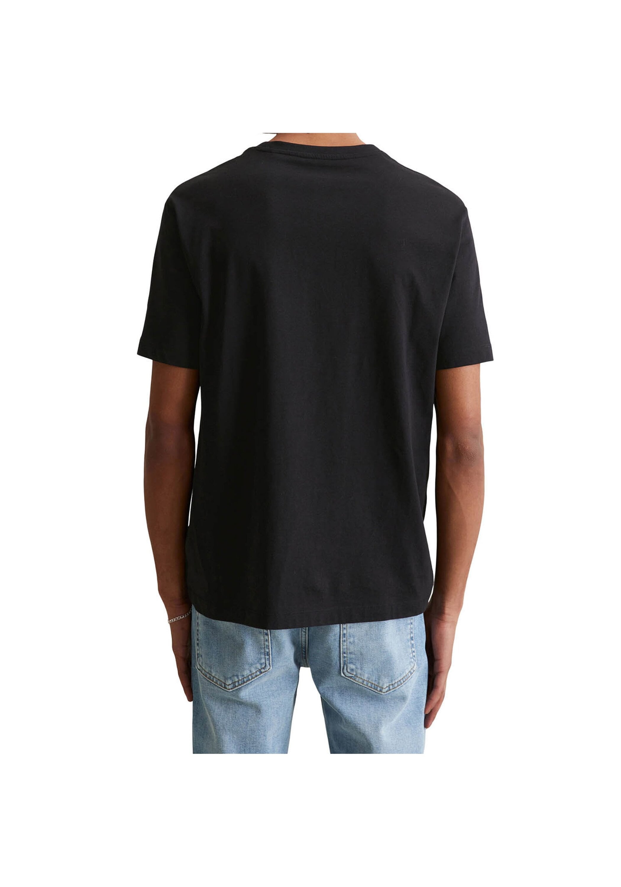 Marc O'Polo DENIM T-Shirt »T-Shirt T-Shirt, SSL, Logo Print, Reg F 2er Pack« 2