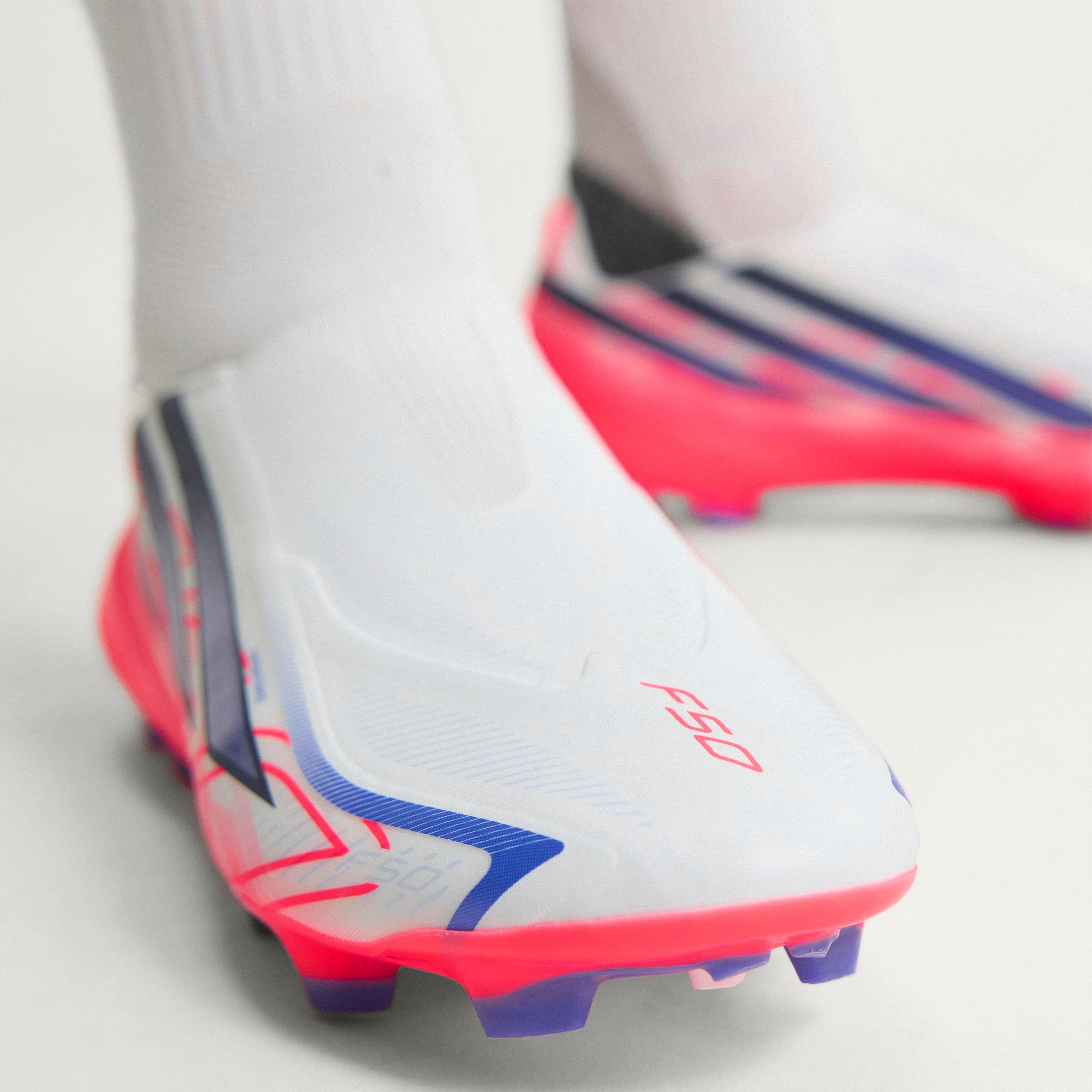 adidas Performance Fußballschuh »F50 HYPERFAST LEAGUE , NATURRASEN, OHNE SCHNÜRSENKEL«  Außensohle für Rasen und feste Böden