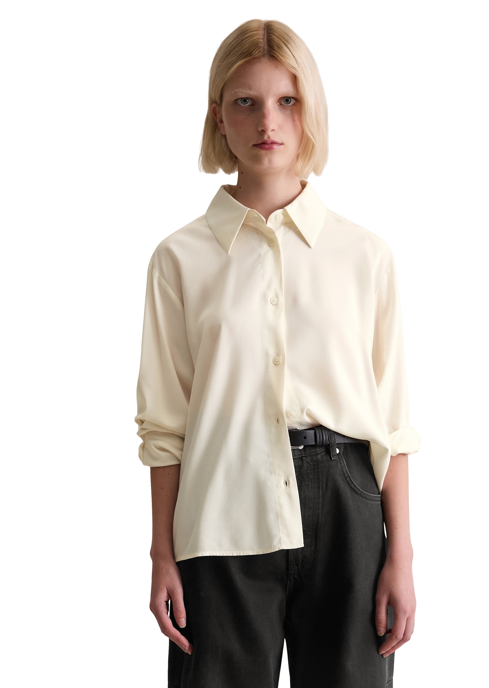 Marc O'Polo DENIM Langarmbluse »relaxed fit aus LENZING™ ECOVERO™«