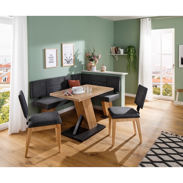 Home affaire Eckbankgruppe »Zeppelin«, (Eckbank, Tisch und 2 Stühle) im  OTTO Online Shop