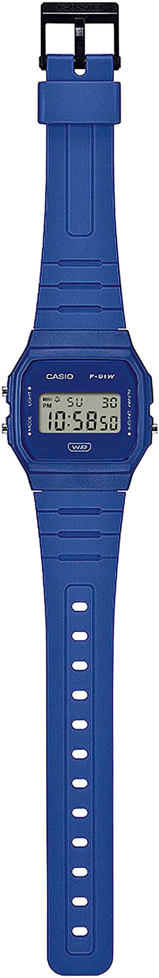 CASIO TIMELESS COLLECTION Chronograph, Quarzuhr, Armbanduhr, Damenuhr, Herrenuhr, Digitaluhr, Resinarmband