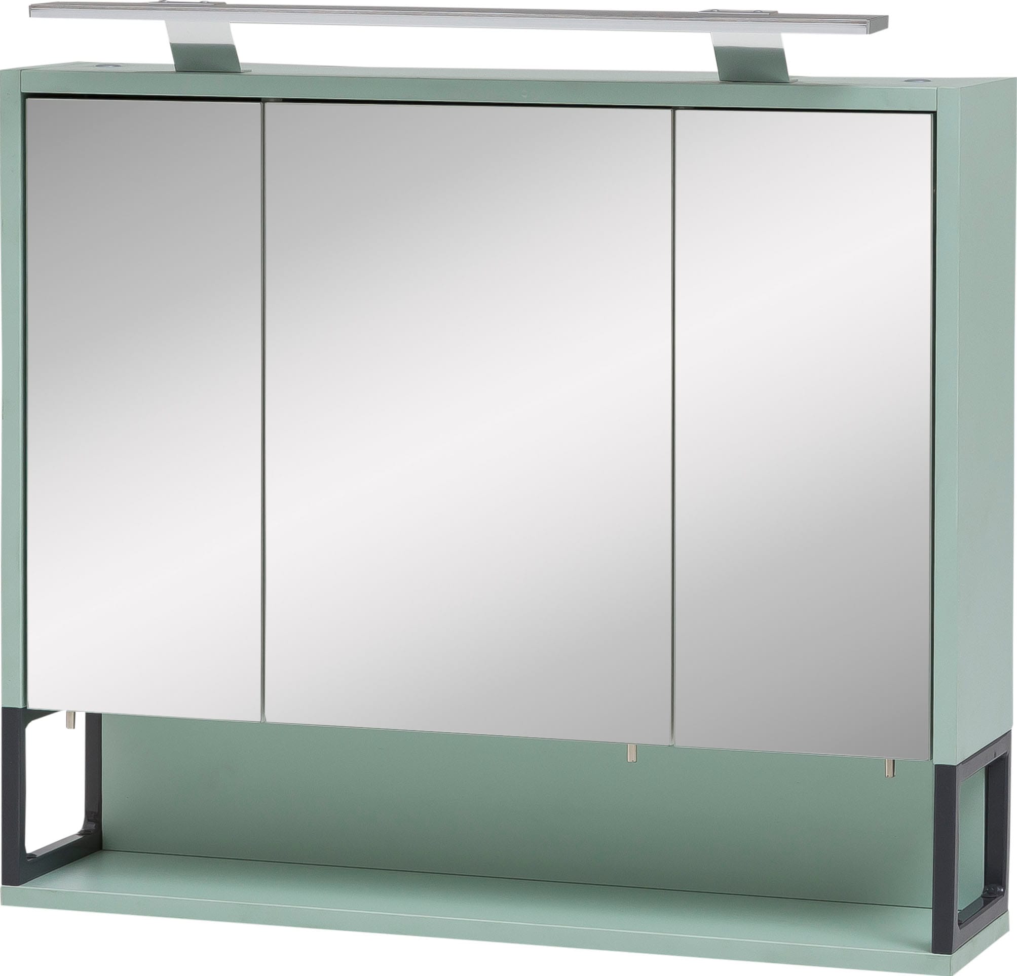 Schildmeyer Spiegelschrank »Limone«, Breite 70 cm, 3-türig, LED-Beleuchtung,  Schalter-/Steckdosenbox online bei OTTO
