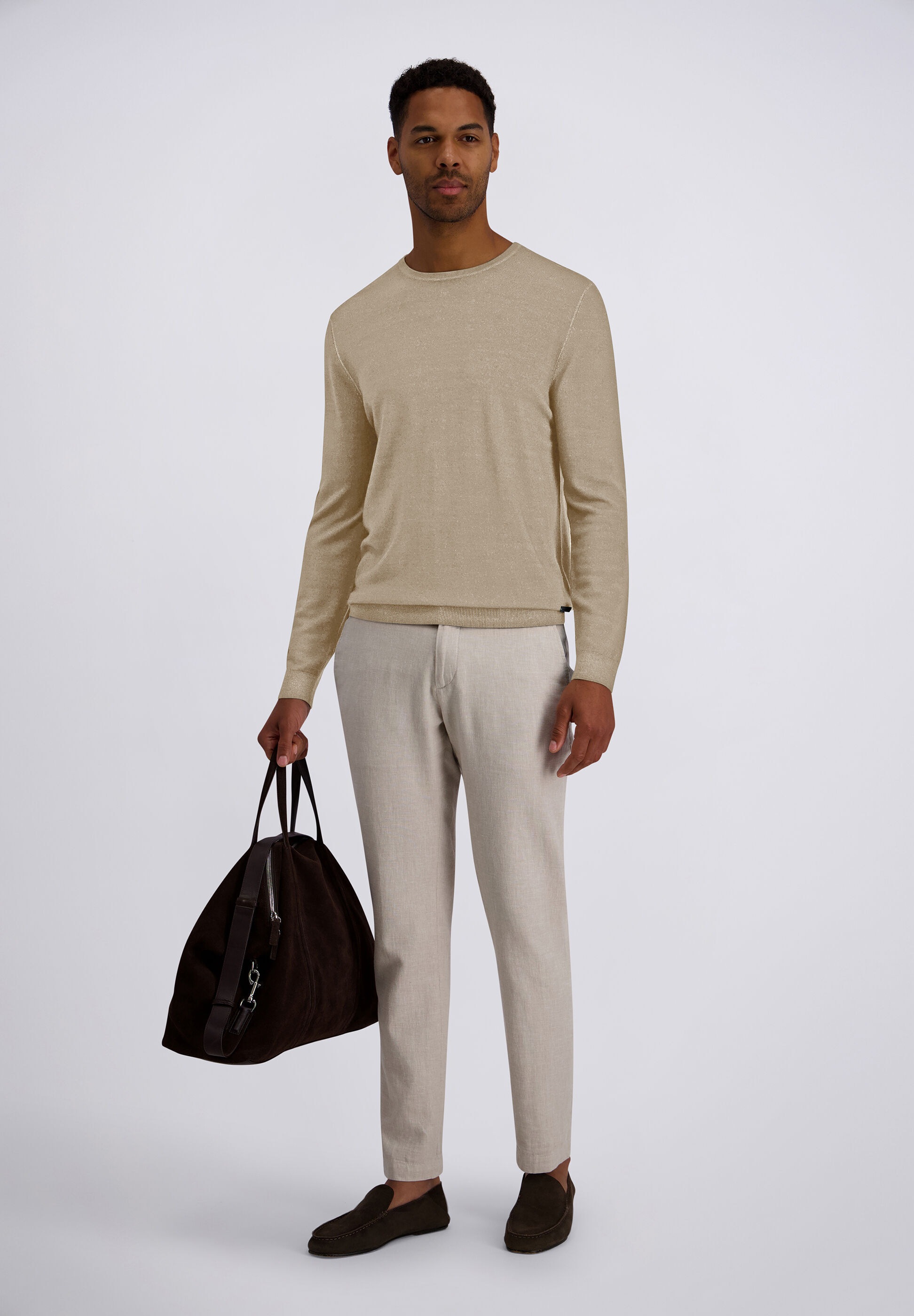 Pierre Cardin Strickpullover »Pierre Cardin Pullover« mit Rundhalsausschnitt