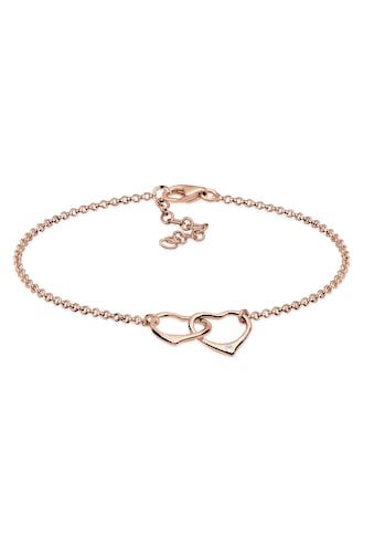 Elli DIAMONDS Armband »Herz Anhänger Liebe Diamant (0.015 ct.) 925 Silber« kaufen