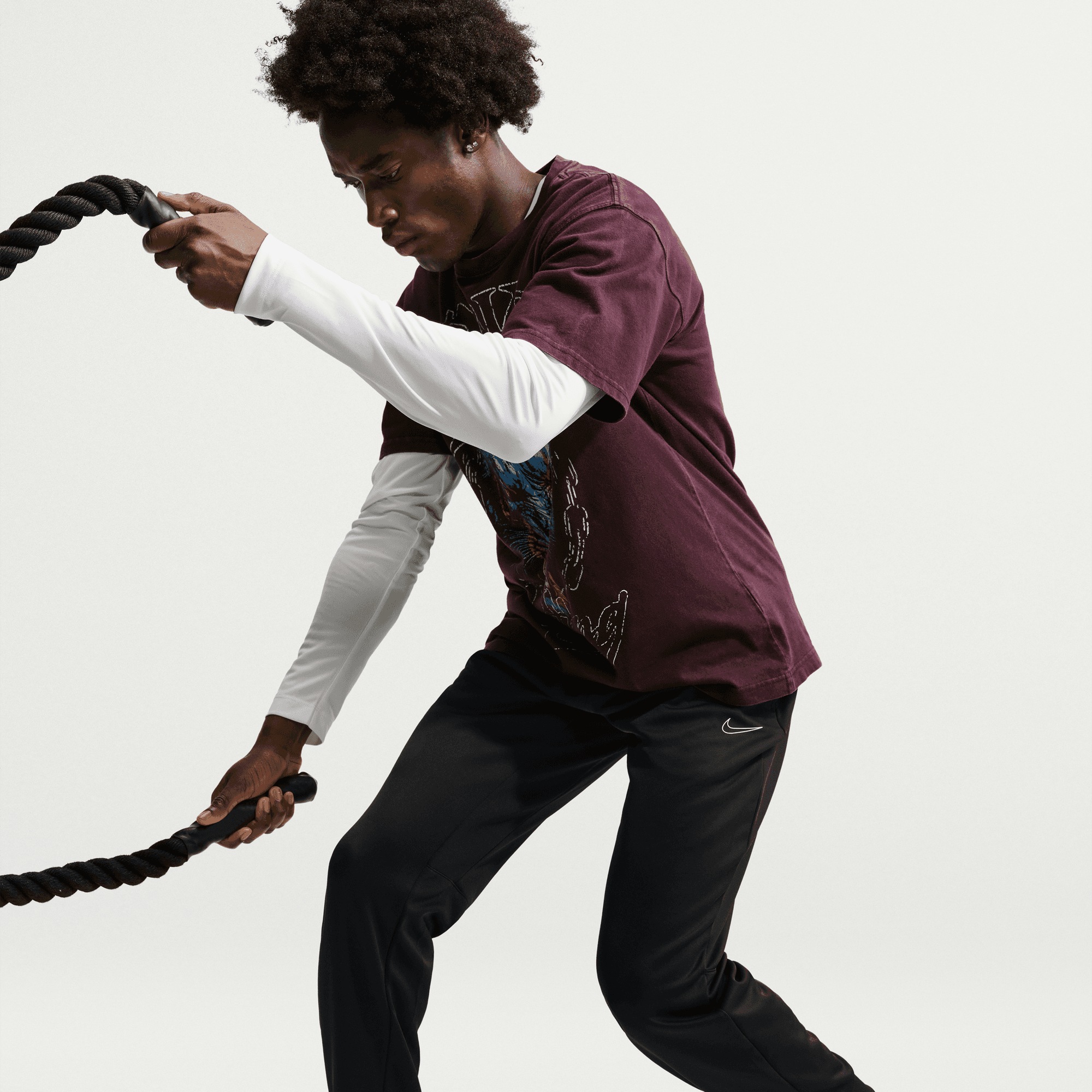 Nike Trainingshose »Nike Flex Men's Dri-FIT UV Fleece Fitness Joggers«  mit UV-Schutz, aus Fleece