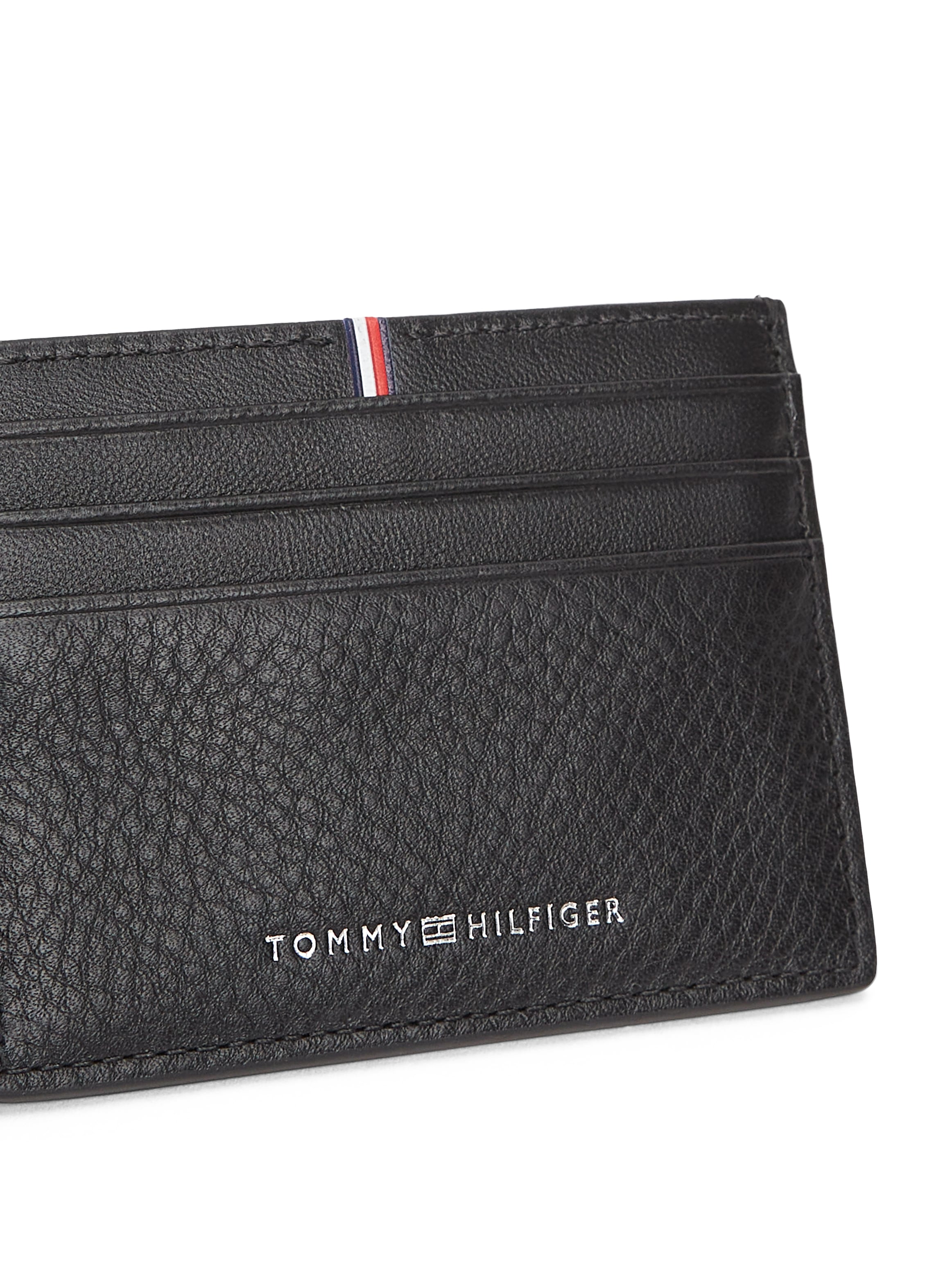 Tommy Hilfiger Kartenetui »TH CORP CC HOLDER« , Unisex Geldbeutel, Portemonnaie mit Logoschriftzug
