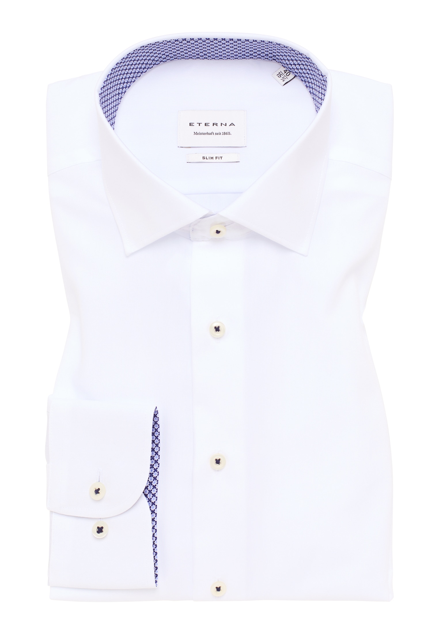 Eterna Langarmhemd »SLIM FIT«