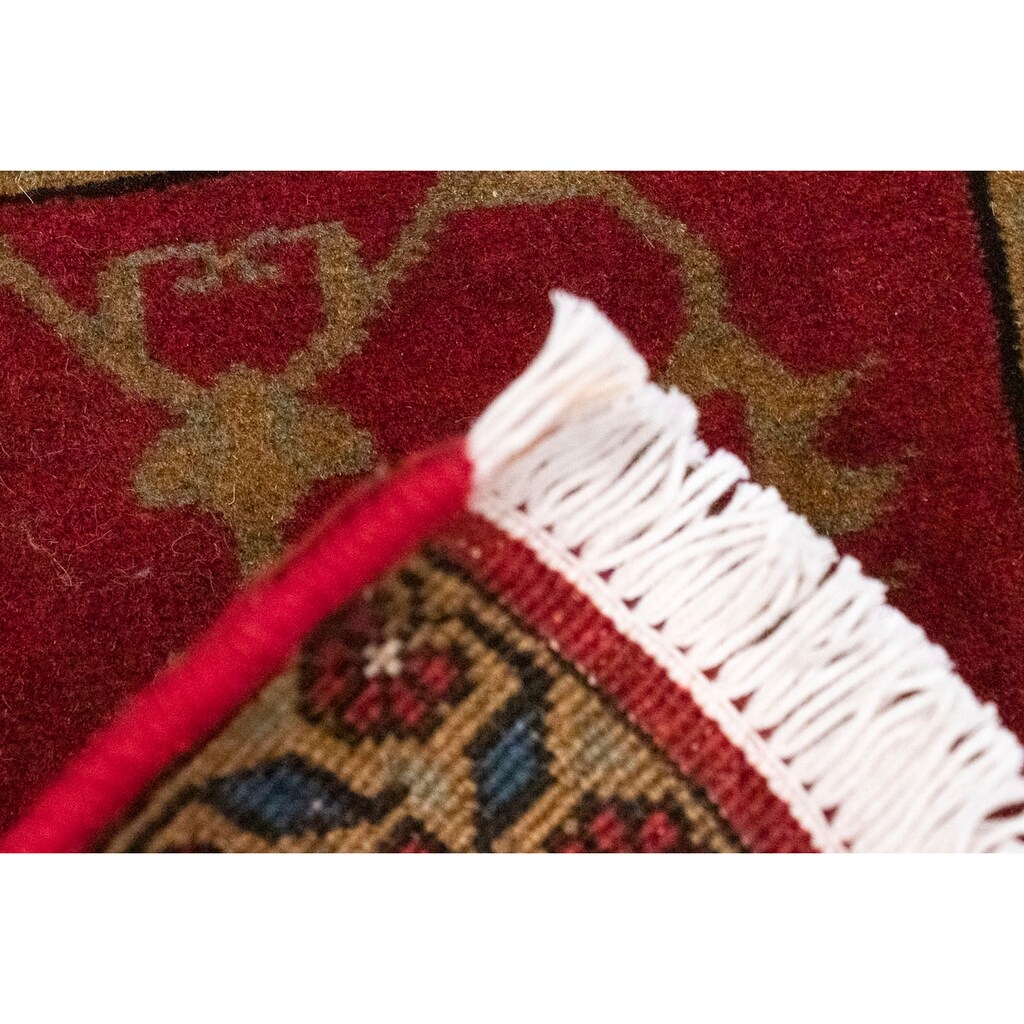 morgenland Wollteppich »Ardebil Teppich handgeknüpft rot«, quadratisch, handgeknüpft
