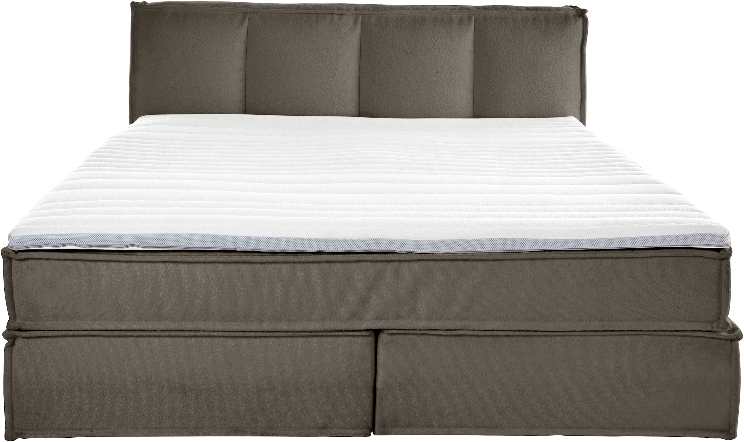 LeGer Home by Lena Gercke Boxspringbett »Addyson«, (Härtegrade H2, H3 und H4 wählbar), Boxspringbett inkl. Topper, 2 Matratzen