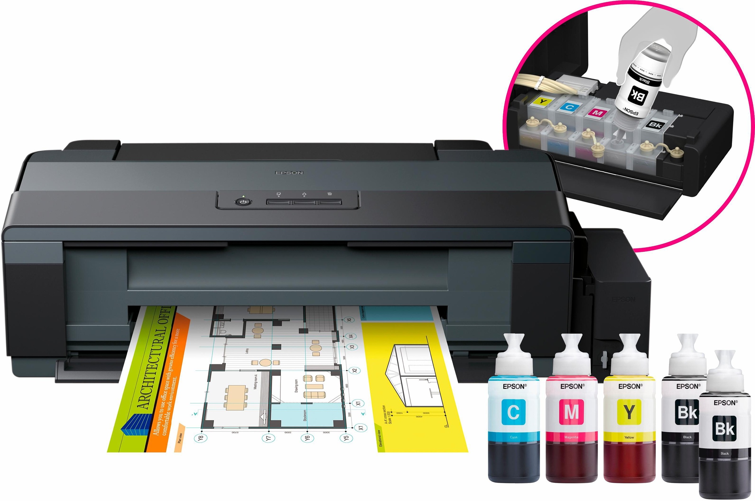 Epson Tintenstrahldrucker »EcoTank ET-14000«