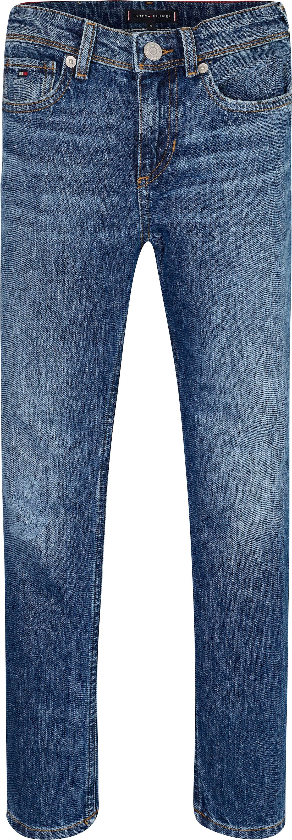Tommy Hilfiger Slim-fit-Jeans Online im Tommy Markenlabel »SCANTON Hilfiger OTTO mit FOAM Shop DYE«, Y