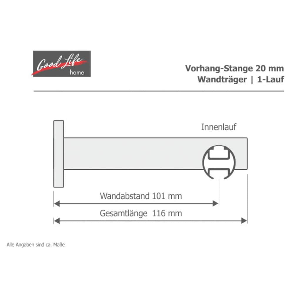 Good Life Innenlaufschiene »Punta«, 1 läufig-läufig, Fixmaß