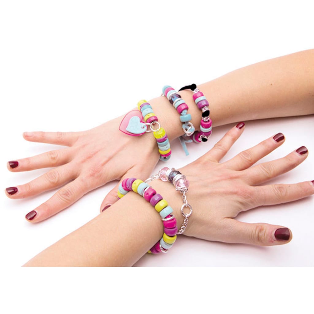 Clementoni® Kreativset »Crazy Chic, Trendige Perlenarmbänder«, (Set)