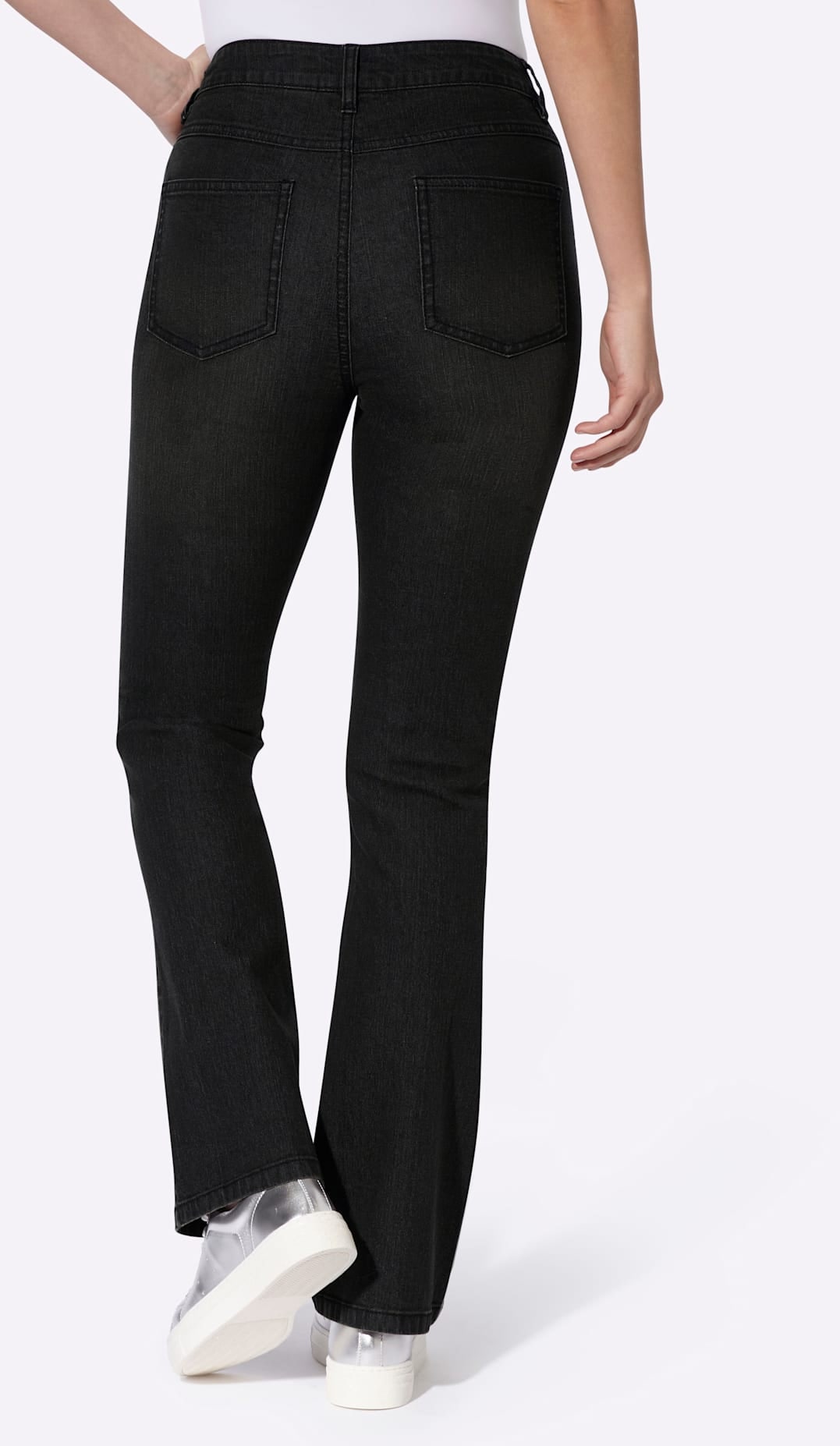 Classic Basics Bootcut-Jeans 1
