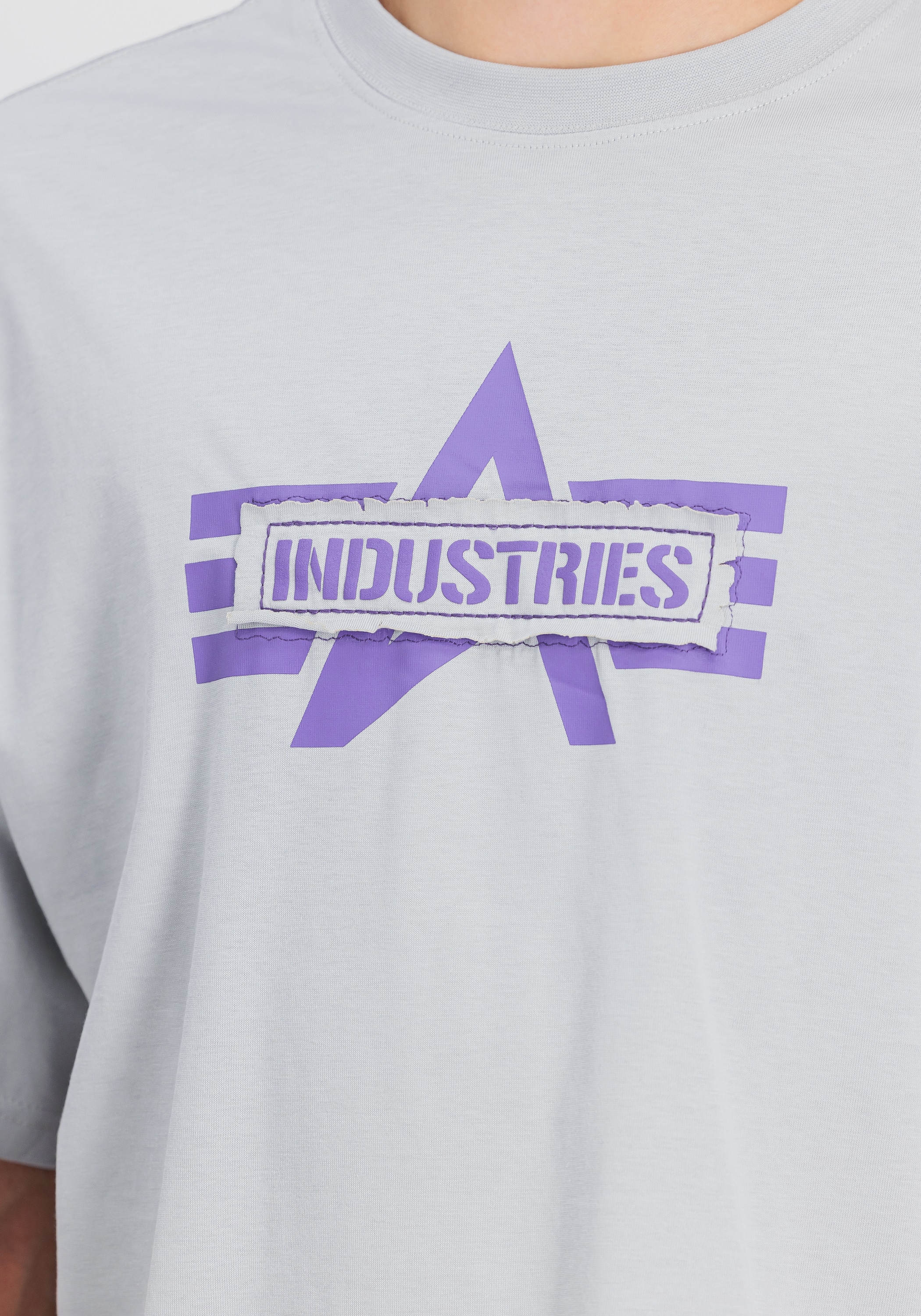 Alpha Industries T-Shirt »Alpha Industries Men - T-Shirts Logo Edge T-Shirt«