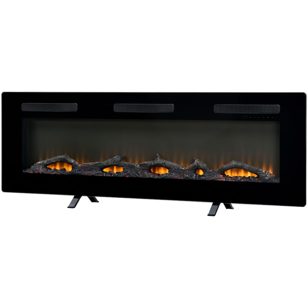 Dimplex Elektrokamin »Sierra 60"«, schwarz,mit Heizung, Fernbedienung, App, Optiflame® Flammeneffekt