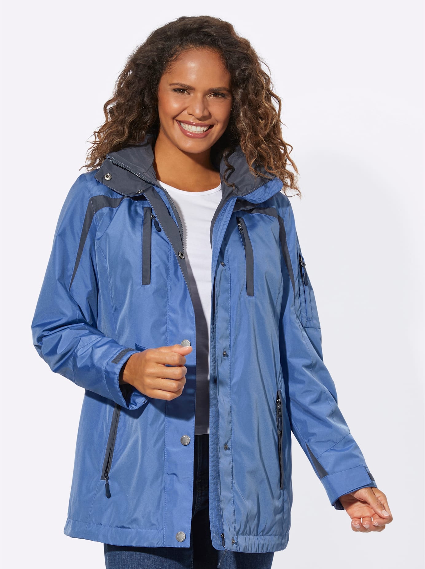 Casual Looks Funktionsjacke, mit Kapuze
