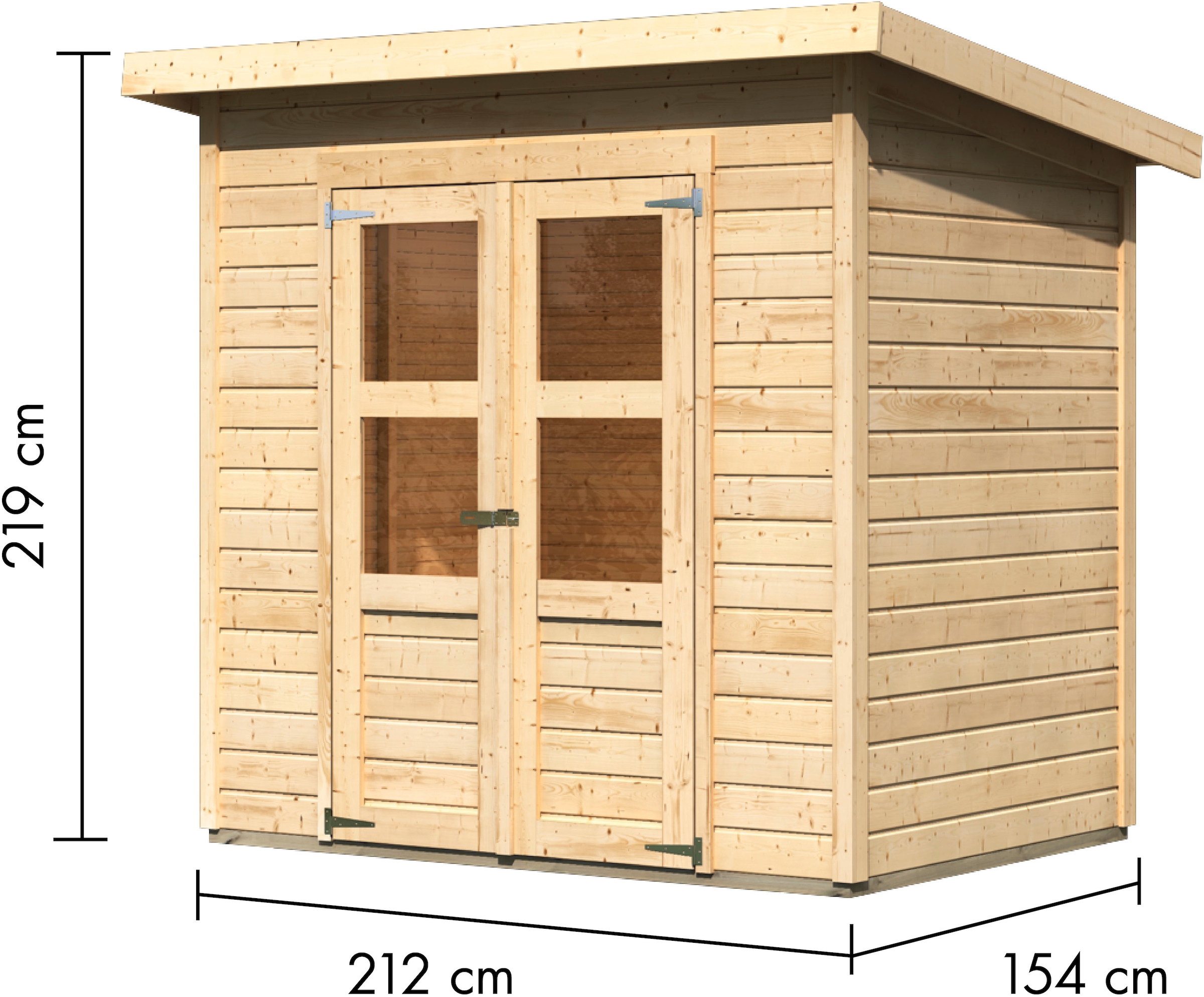 KONIFERA Gartenhaus »Akamaru 3«