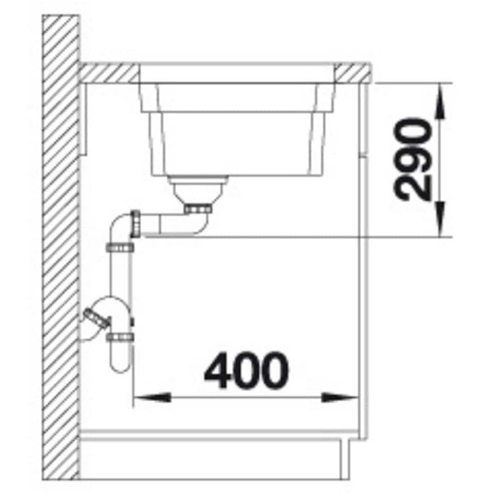 Blanco Edelstahlspüle »ETAGON 700-U«