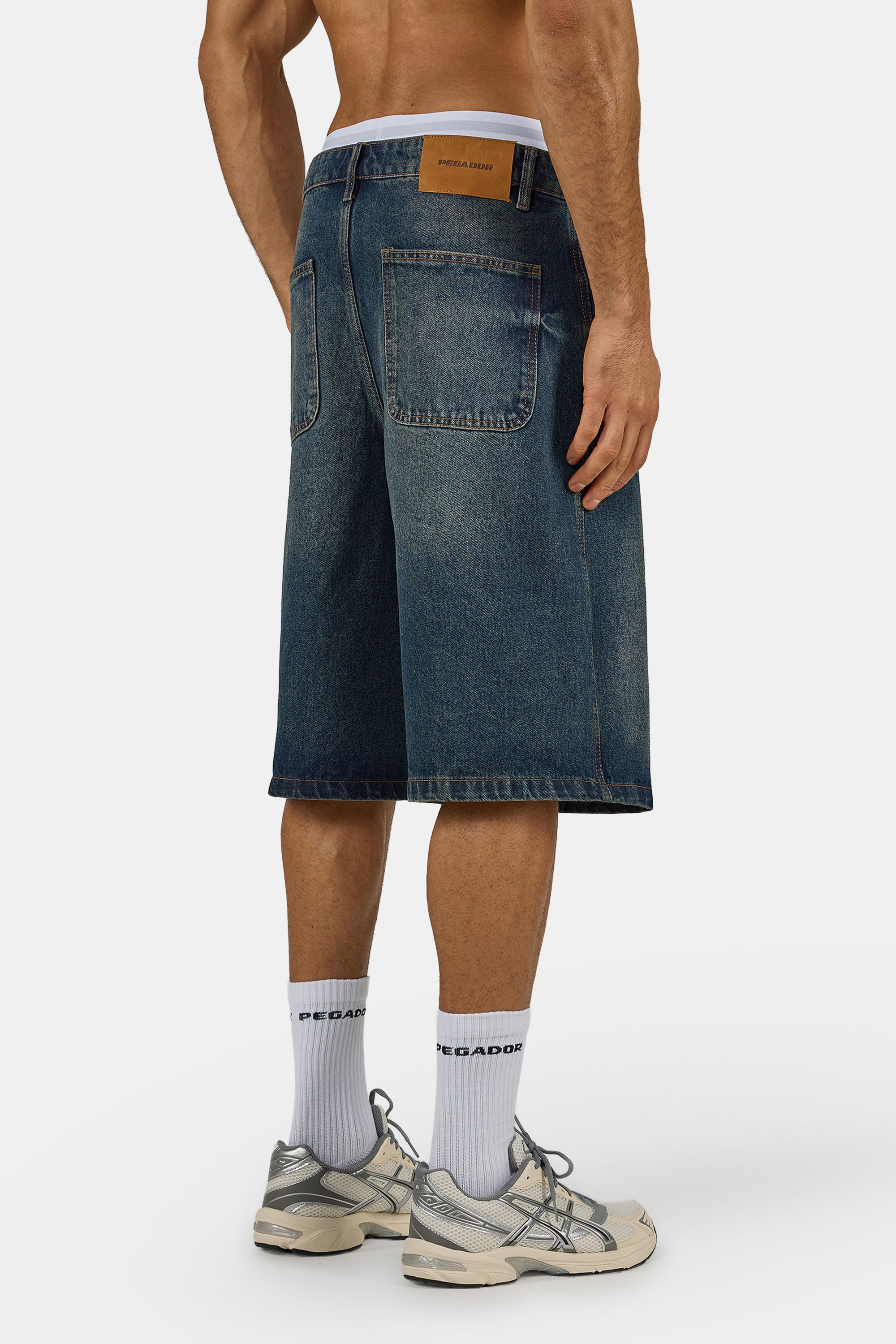PEGADOR Jeansshorts »Kolar Jorts« Baumwolle, regular fit
