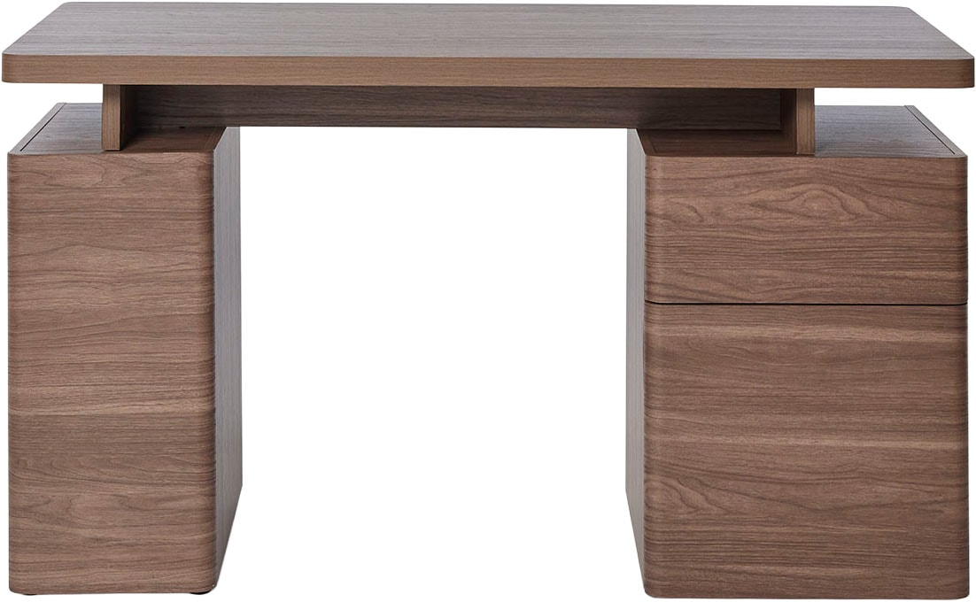 Jahnke Schreibtisch »CU-LIBRE 140« 1 Stk. tlg. platzsparender Arbeitsplatz, 1 Schublade und 2 Türen, 135 cm