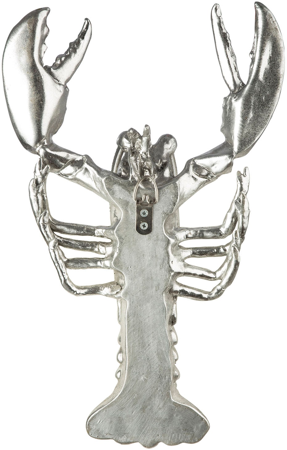 GILDE Tierfigur »Figur; Wandobjekt Hummer Lobster silberfarben H. 41,5 cm«