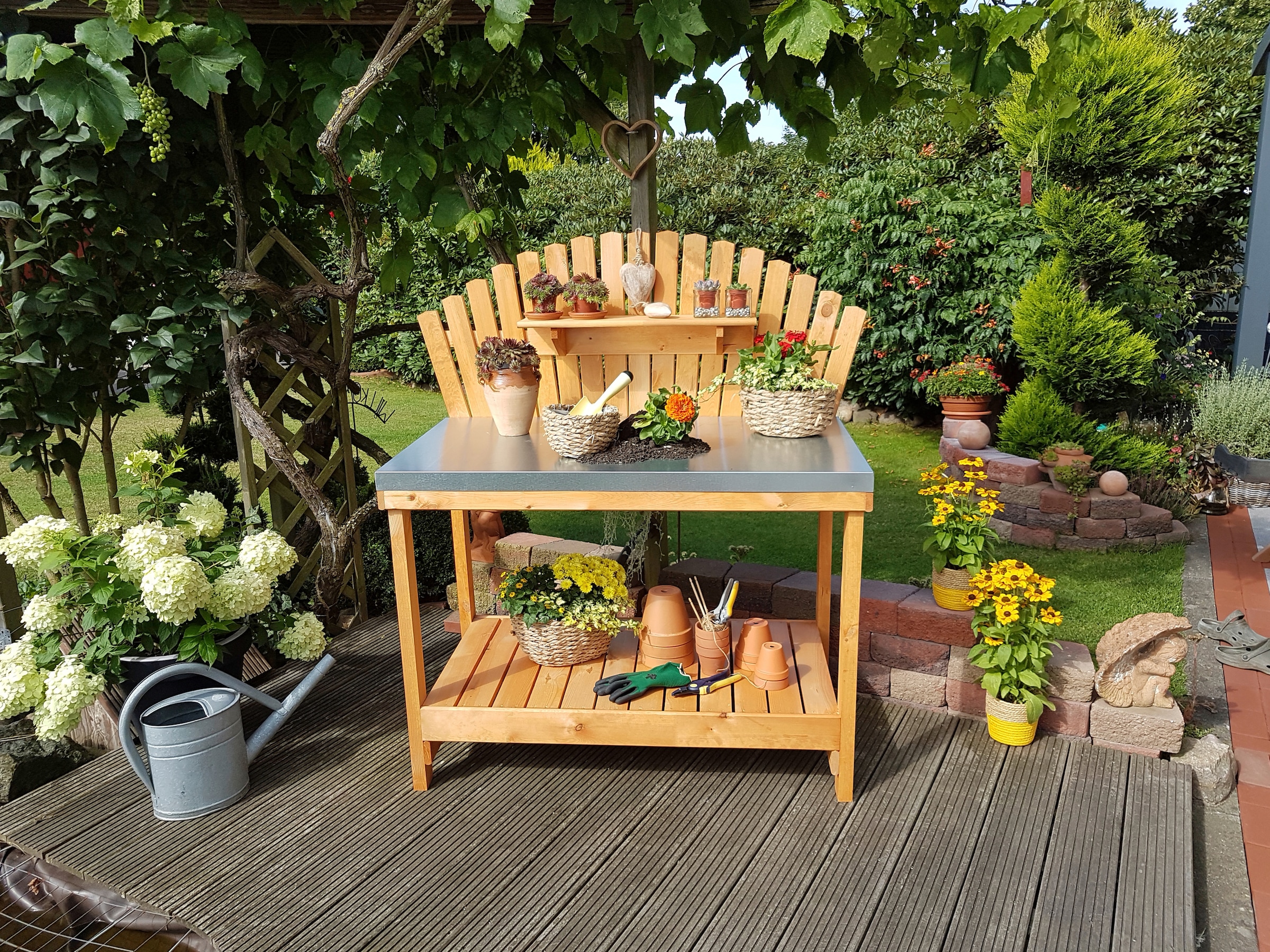 promadino Pflanztisch »Helga« BxTxH: 116x69x139 cm