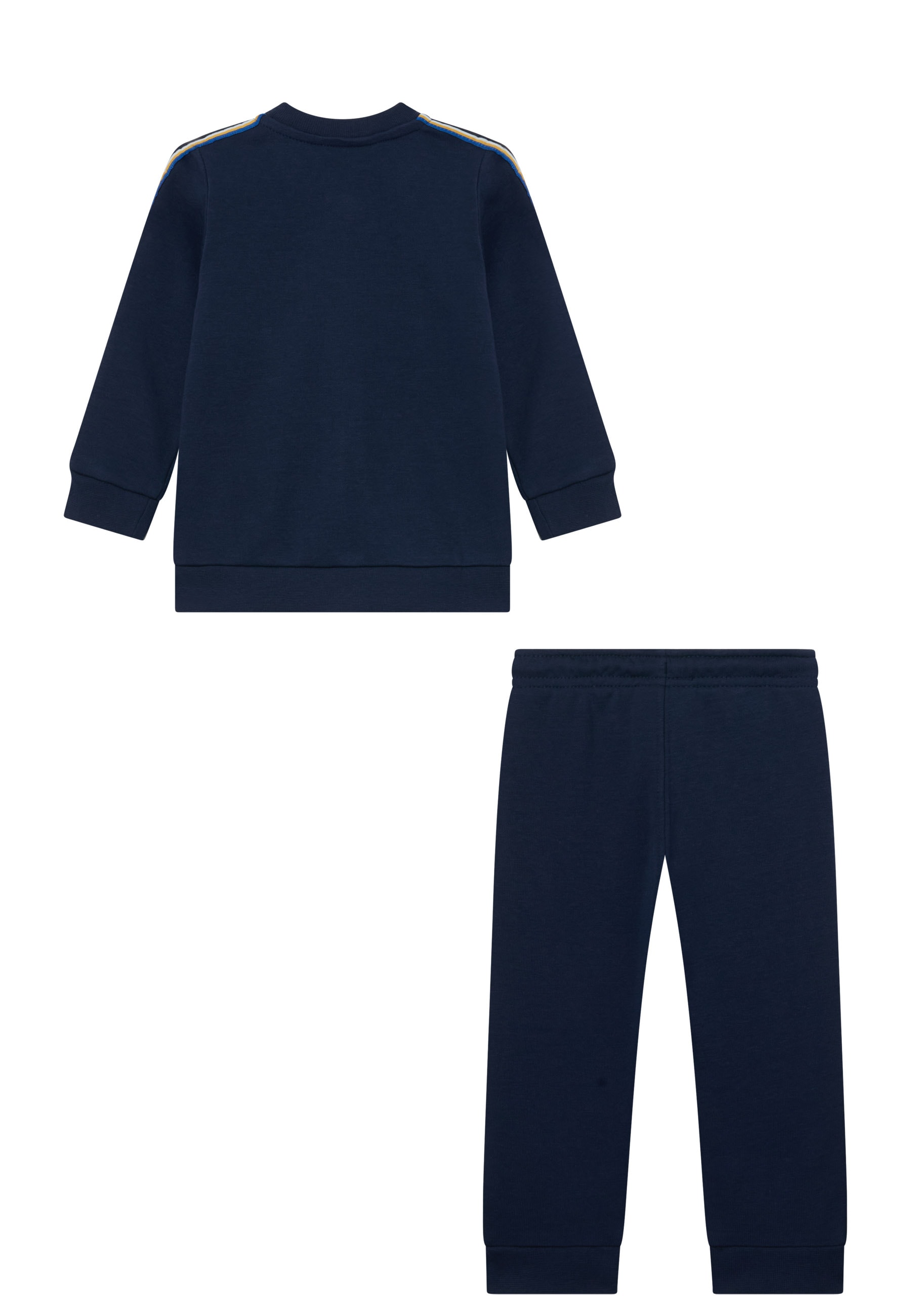 Champion Trainingsanzug »Sports-inspired Toddler Terry Full Zip Sweatsuit with tape detailing« 2 tlg. zweiteiliges Set, mit Reißverschluss, aus Baumwolle und Polyester