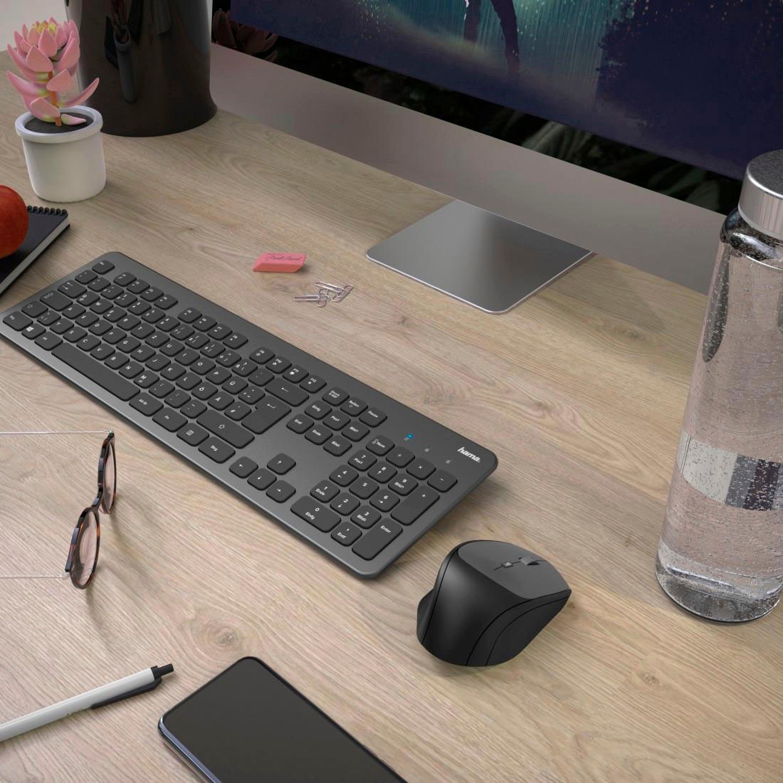 Hama Tastatur »Tastatur „KW-700“ Tastatur kabellos«