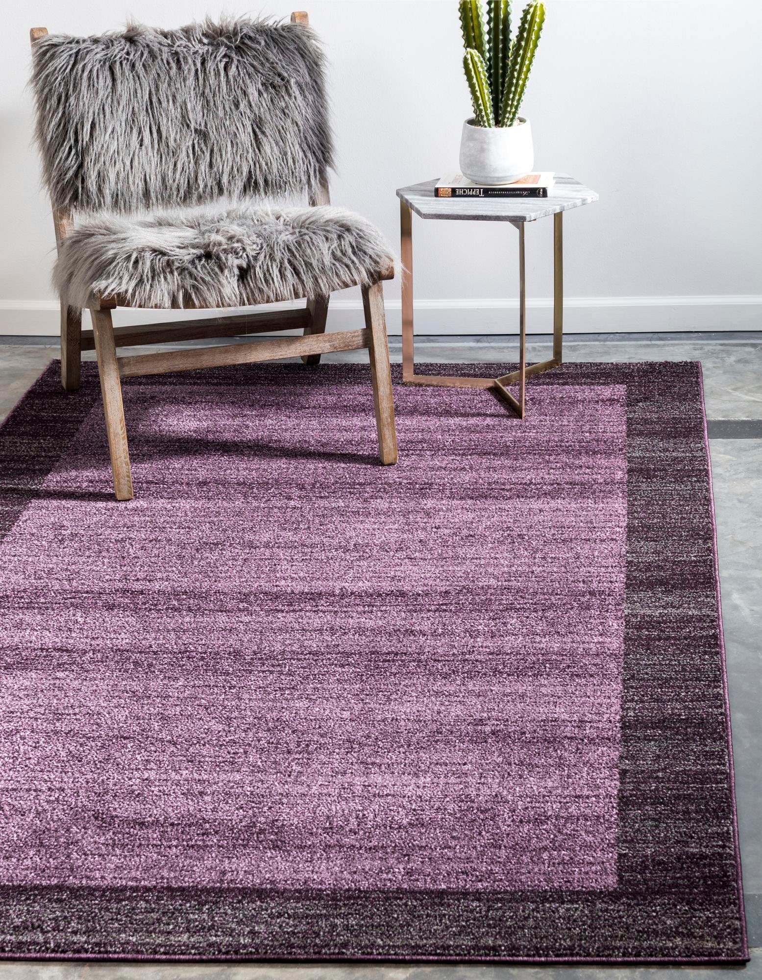 Myflair Möbel & Accessoires Teppich »Good Times Lagerräumung«, rechteckig, 13 mm Höhe, Kurzflor, gewebt, melierte Optik, mit Bordüre