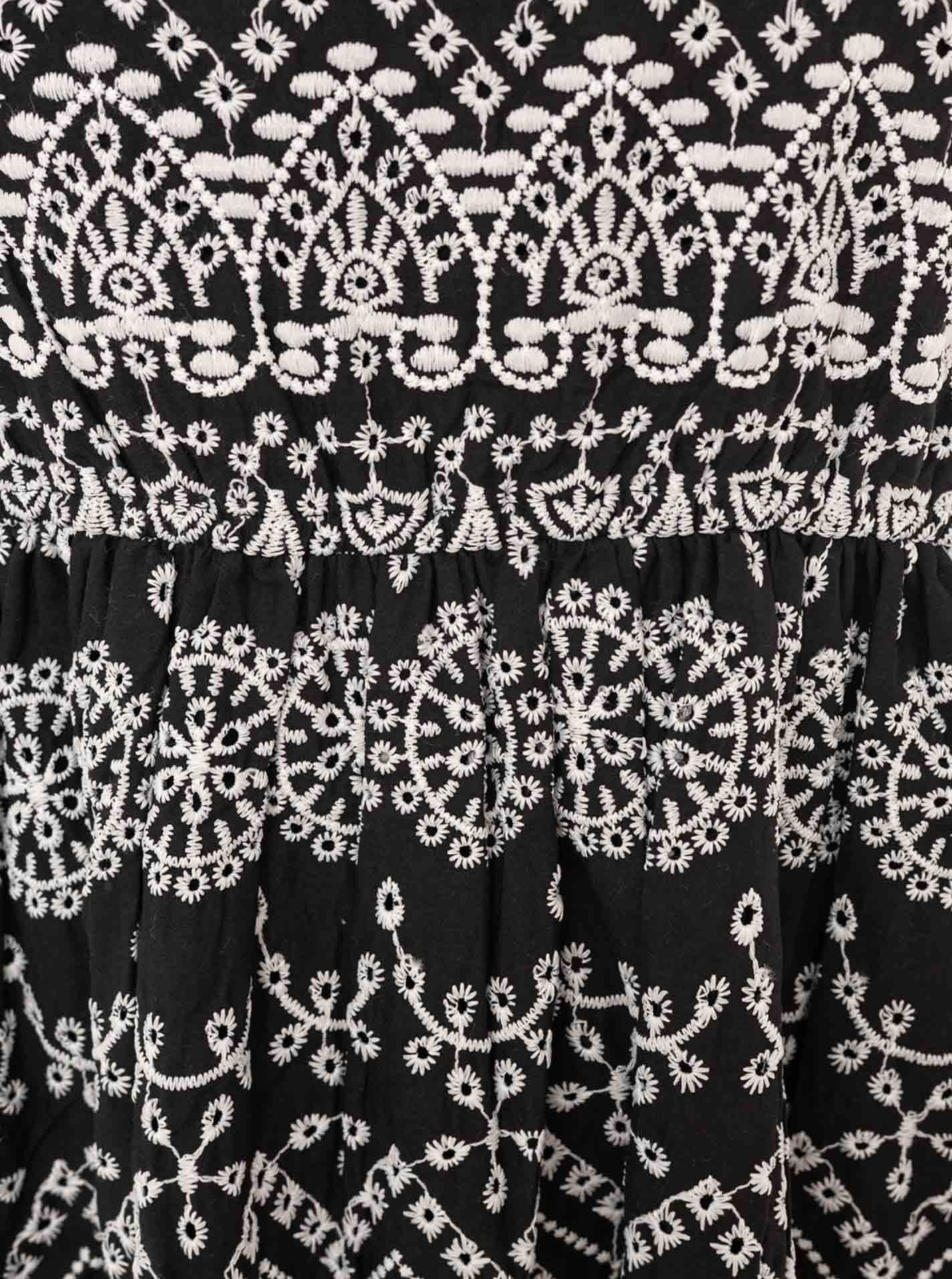 Zwillingsherz Maxikleid »"Lochstickerei"« knöchellang, mit verstellbaren Trägern, Lochspitze