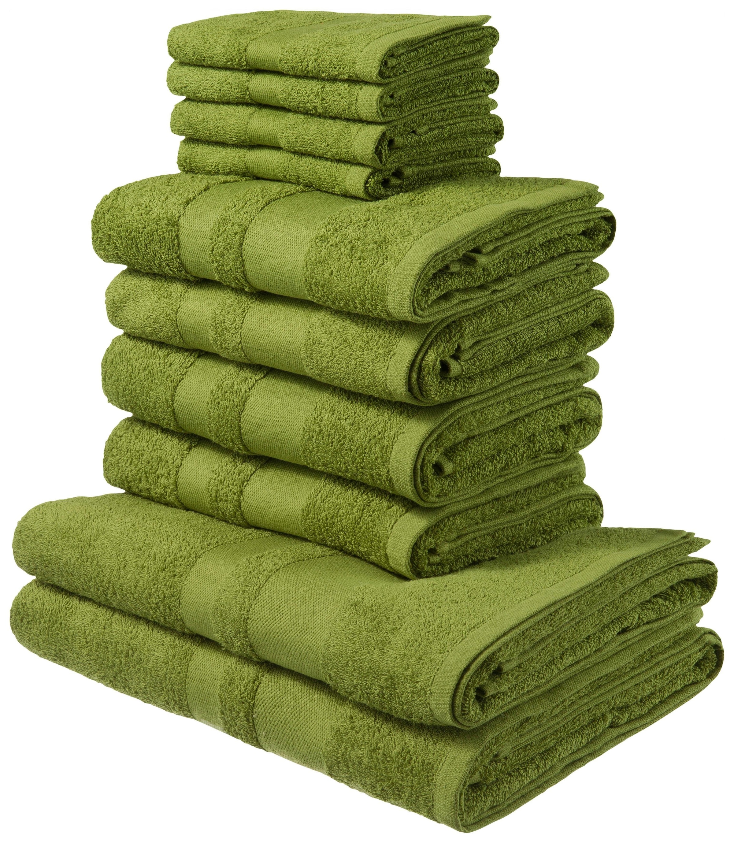 my home Handtuch Set Handtücher Online Handtuch-Set OTTO Set, 10 einfarbiges mit Bordüre, tlg., aus Baumwolle »Vanessa«, im Shop 100% Walkfrottee